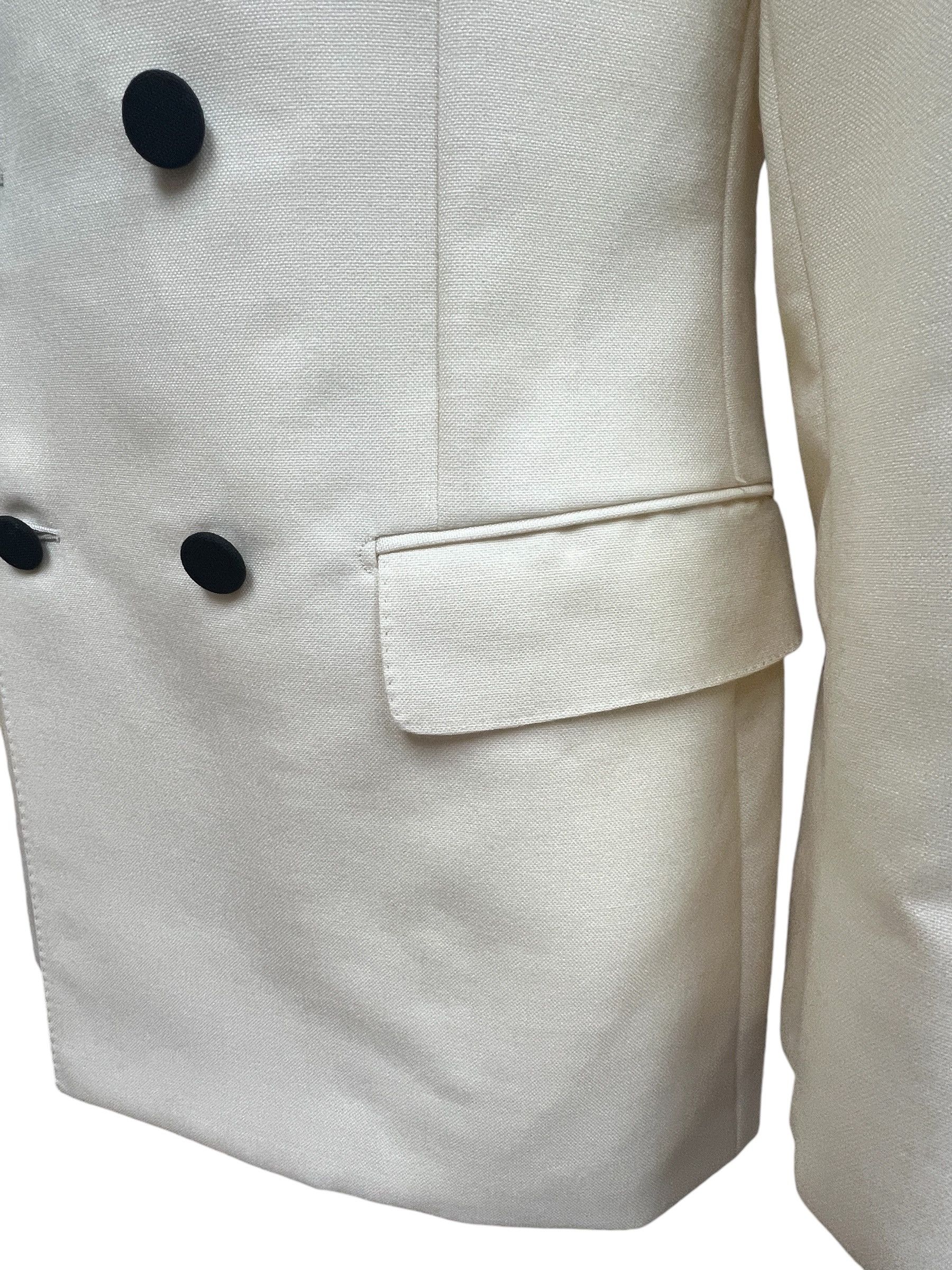 Gucci Gucci Off white Tuxedo jacket Size XL / US 12-14 / IT 48-50 - 4 Thumbnail