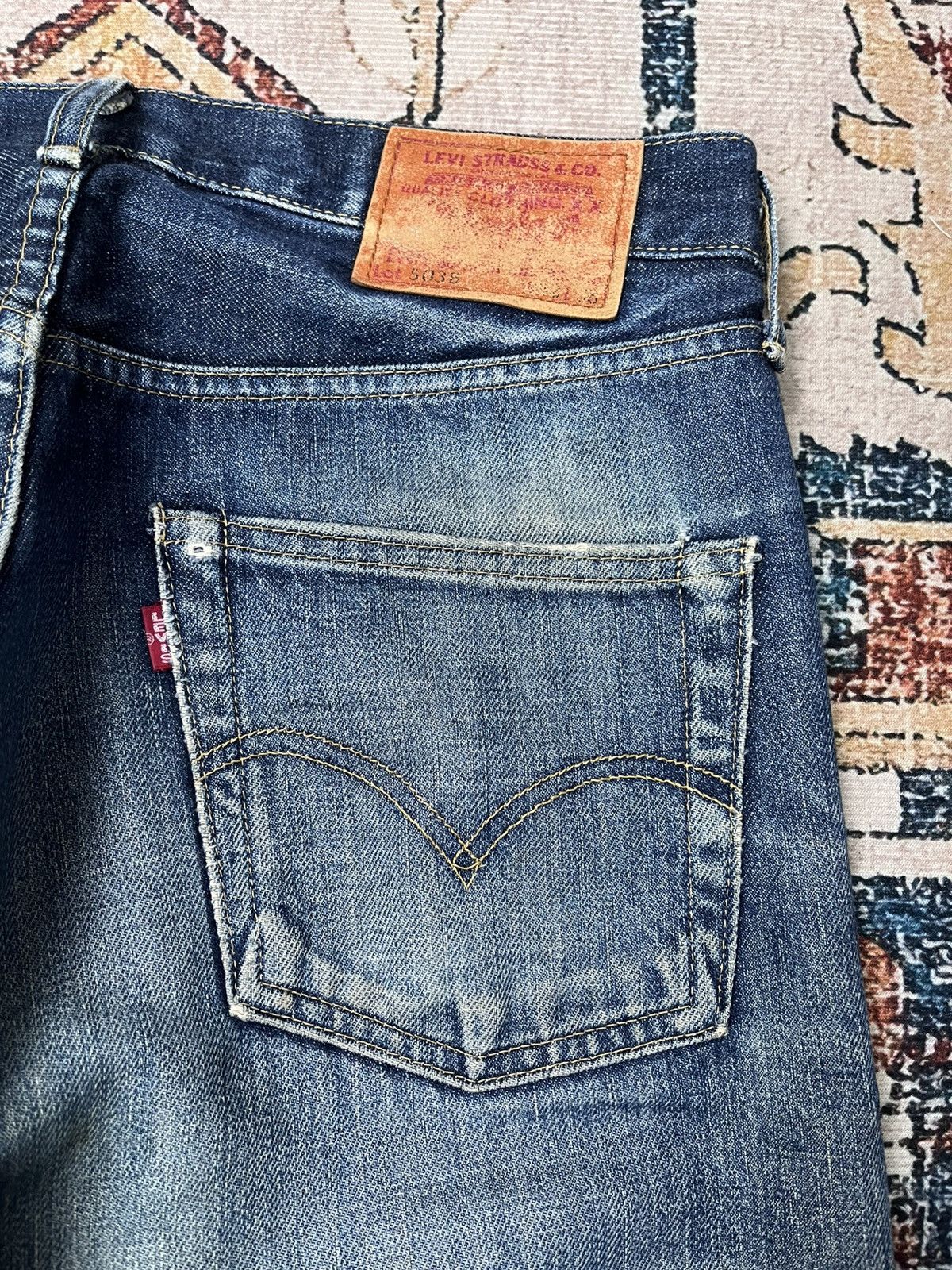 Levi's Levis XX 503B Big E Selvedge Jeans Size US 32 / EU 48 - 7 Thumbnail