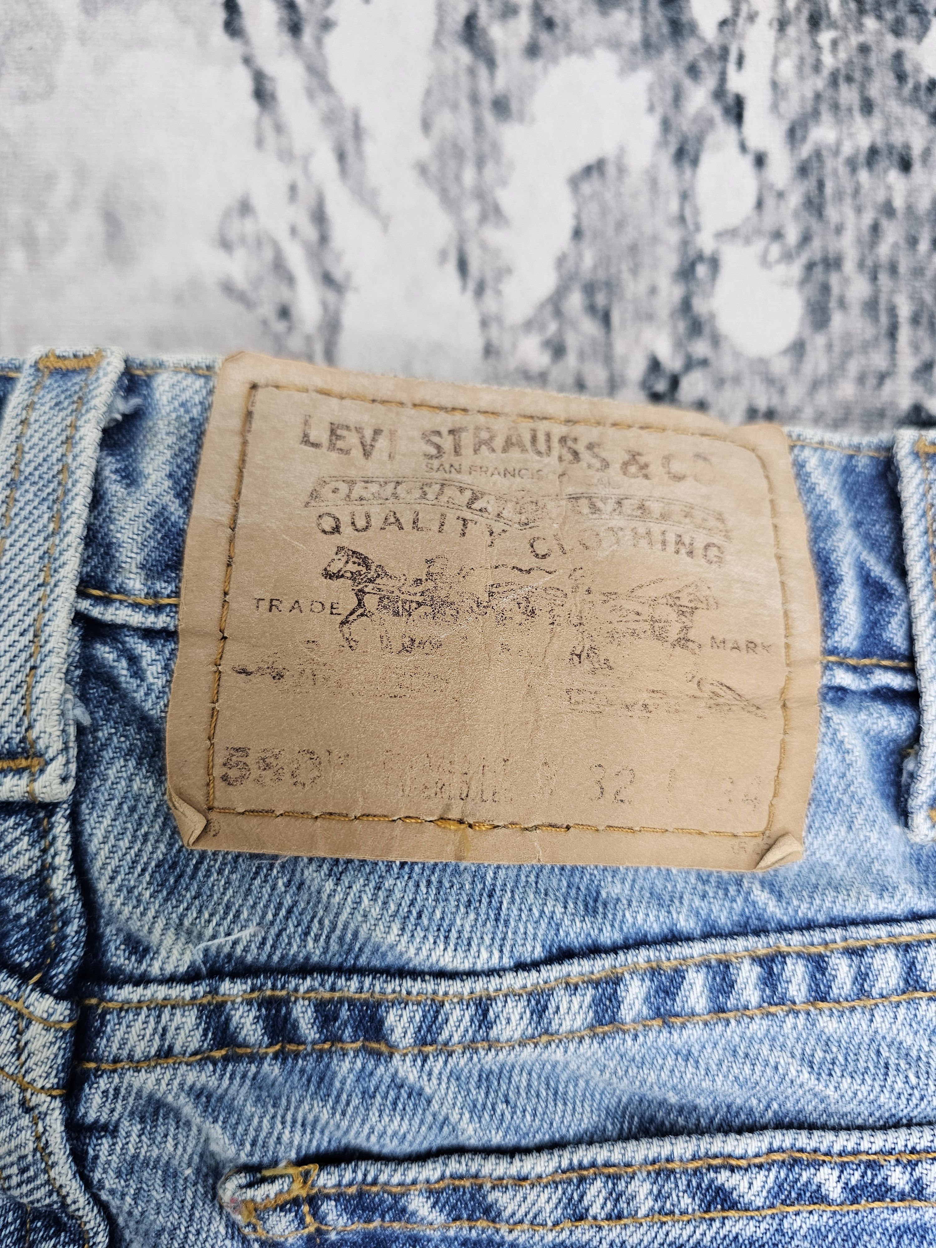 Levi's Vintage Clothing Vtg LEVIS 550 Tapered Leg Faded Jeans L0556 Size 32X30 Size US 32 / EU 48 - 16 Thumbnail