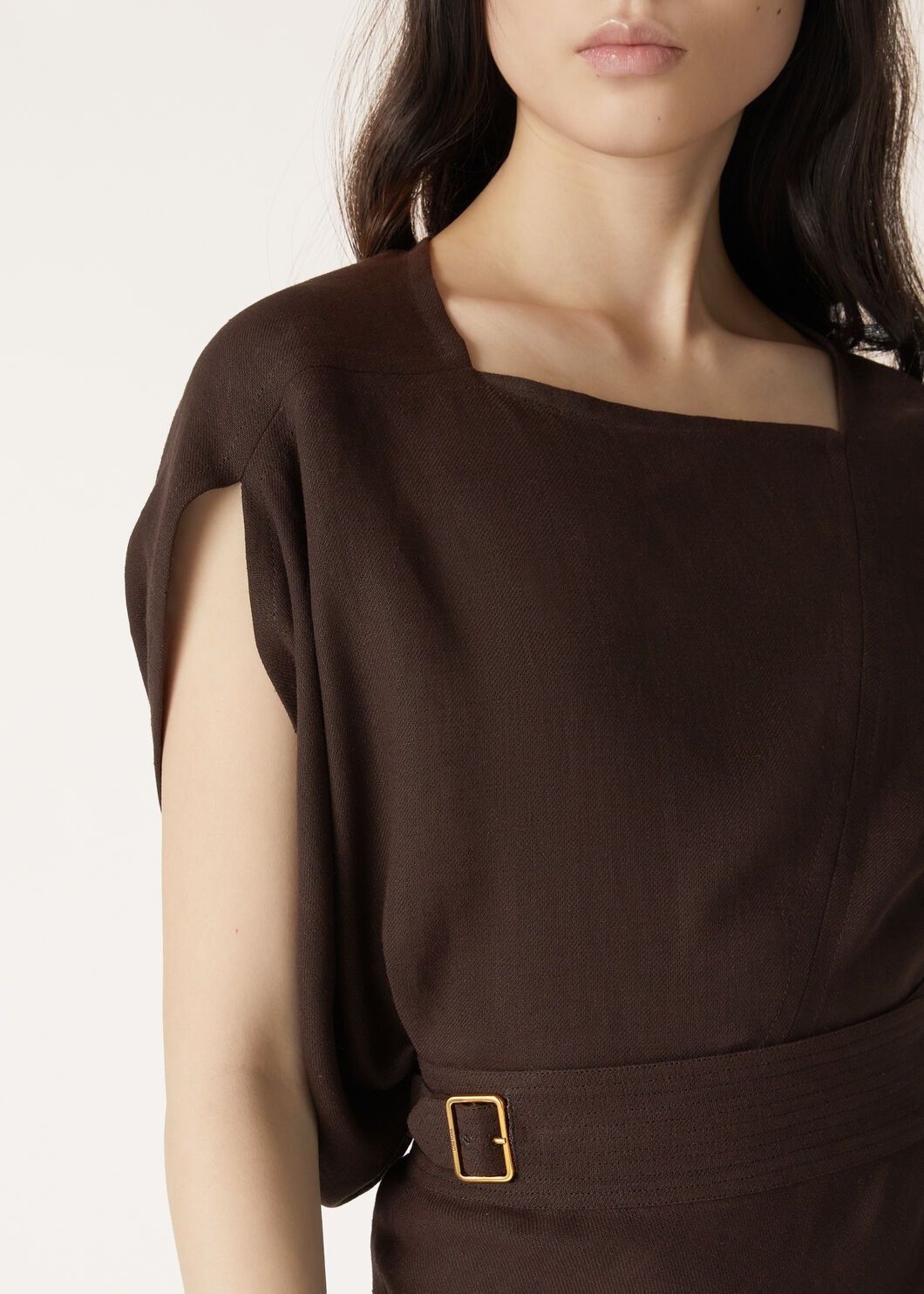 Loro Piana o1srvl11e0825 FAO3387 Gaia Blouse in Brown Size XS / US 0-2 / IT 36-38 - 3 Thumbnail