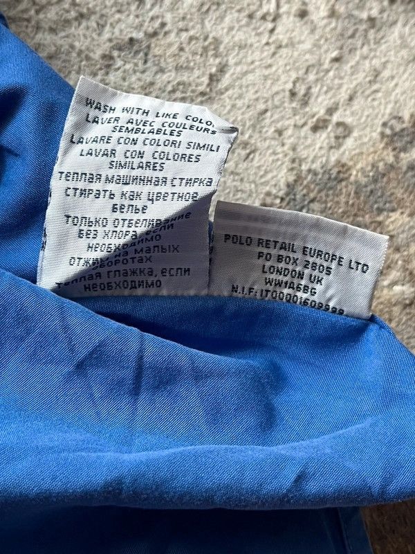 Polo Ralph Lauren Polo Ralph Lauren Sz XL Custom Fit Small Pony Blue Shirt Size US XL / EU 56 / 4 - 13 Thumbnail