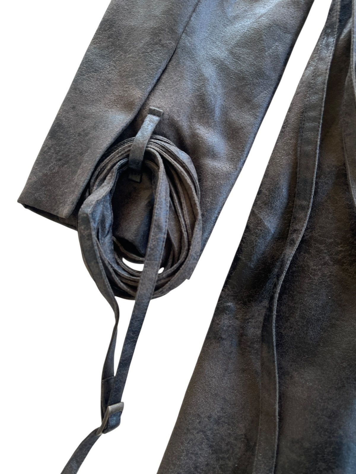 Japanese Brand Luxury Anndrhomme Moleskine Trench Coat Size S / US 4 / IT 40 - 14 Thumbnail