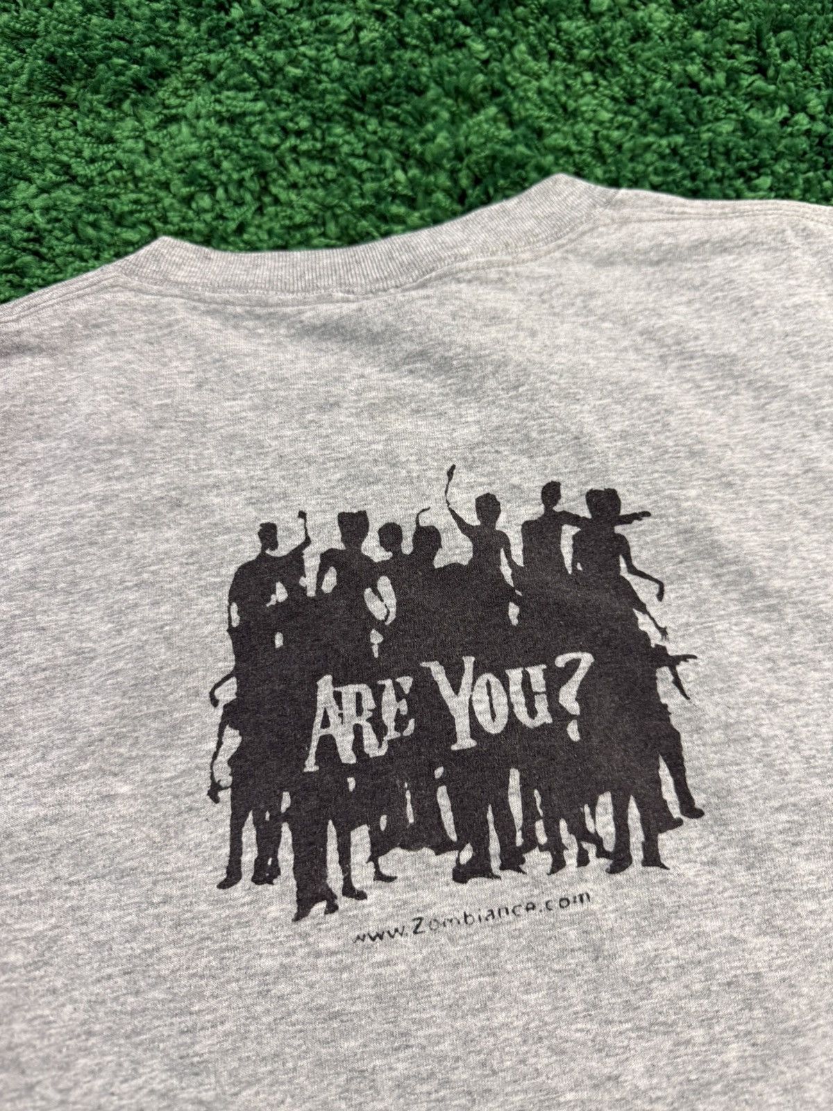 Fruit Of The Loom × Vintage Vintage I'm Ready Bullet Tee Grey XL Gun Size US XL / EU 56 / 4 - 7 Thumbnail