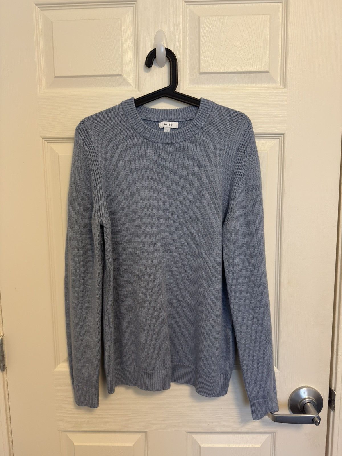 Reiss Reiss Mens Blue Sweater Pullover Size US S / EU 44-46 / 1 - 1 Thumbnail