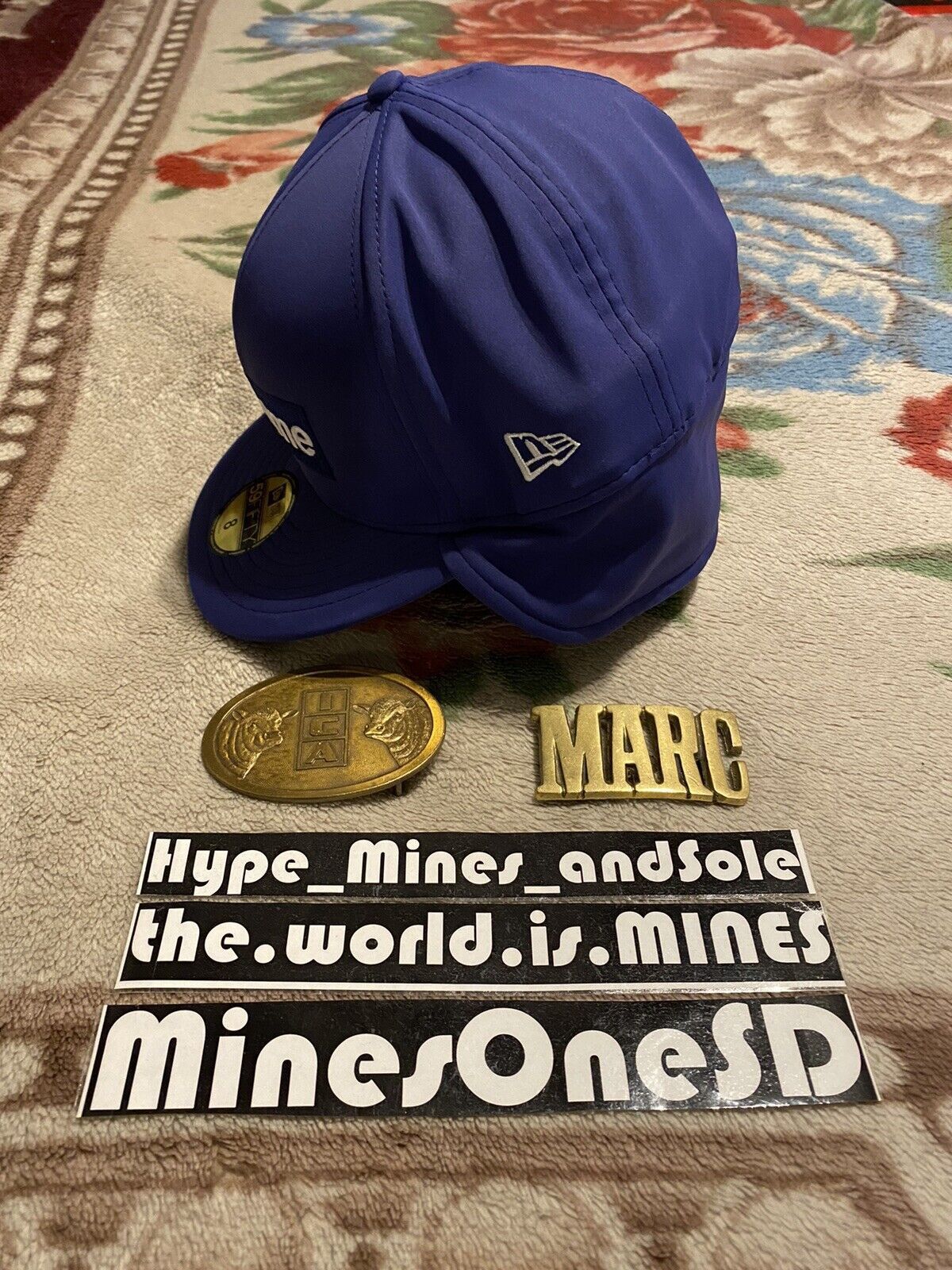 New Era × Supreme NWT Supreme x WINDSTOPPER (8) Earflap Box Logo New Era Size ONE SIZE - 5 Thumbnail