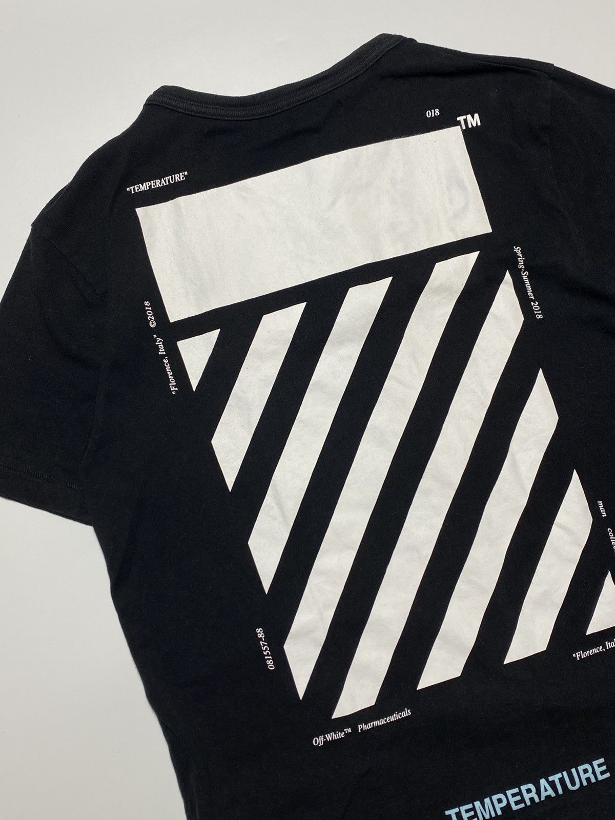 Off-White Off-White Temperature T-Shirt Size US S / EU 44-46 / 1 - 2 Thumbnail