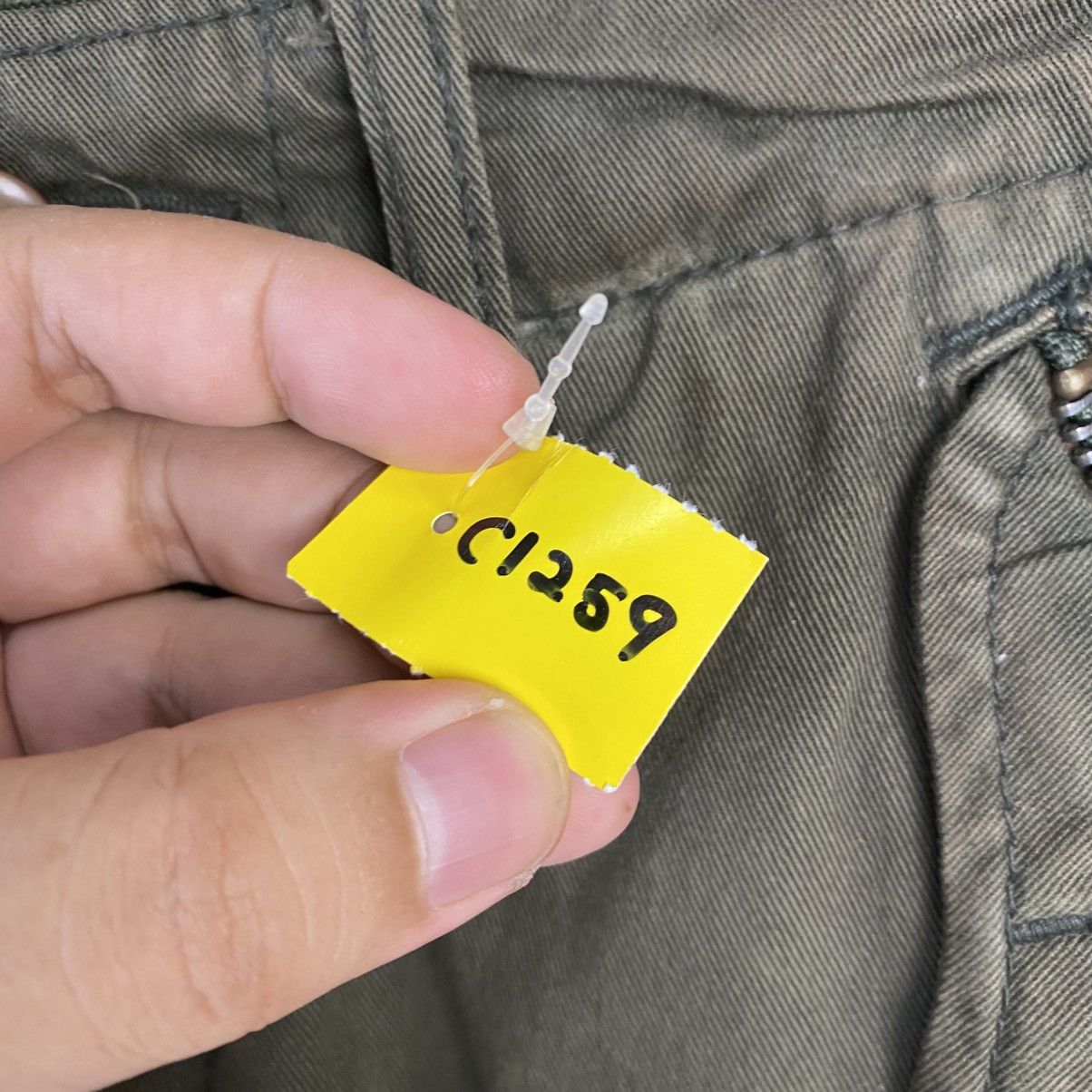 Japanese Brand DL Baldia Green Cargo Utility Multipocket Pants #C1259 Size US 29 - 13 Thumbnail