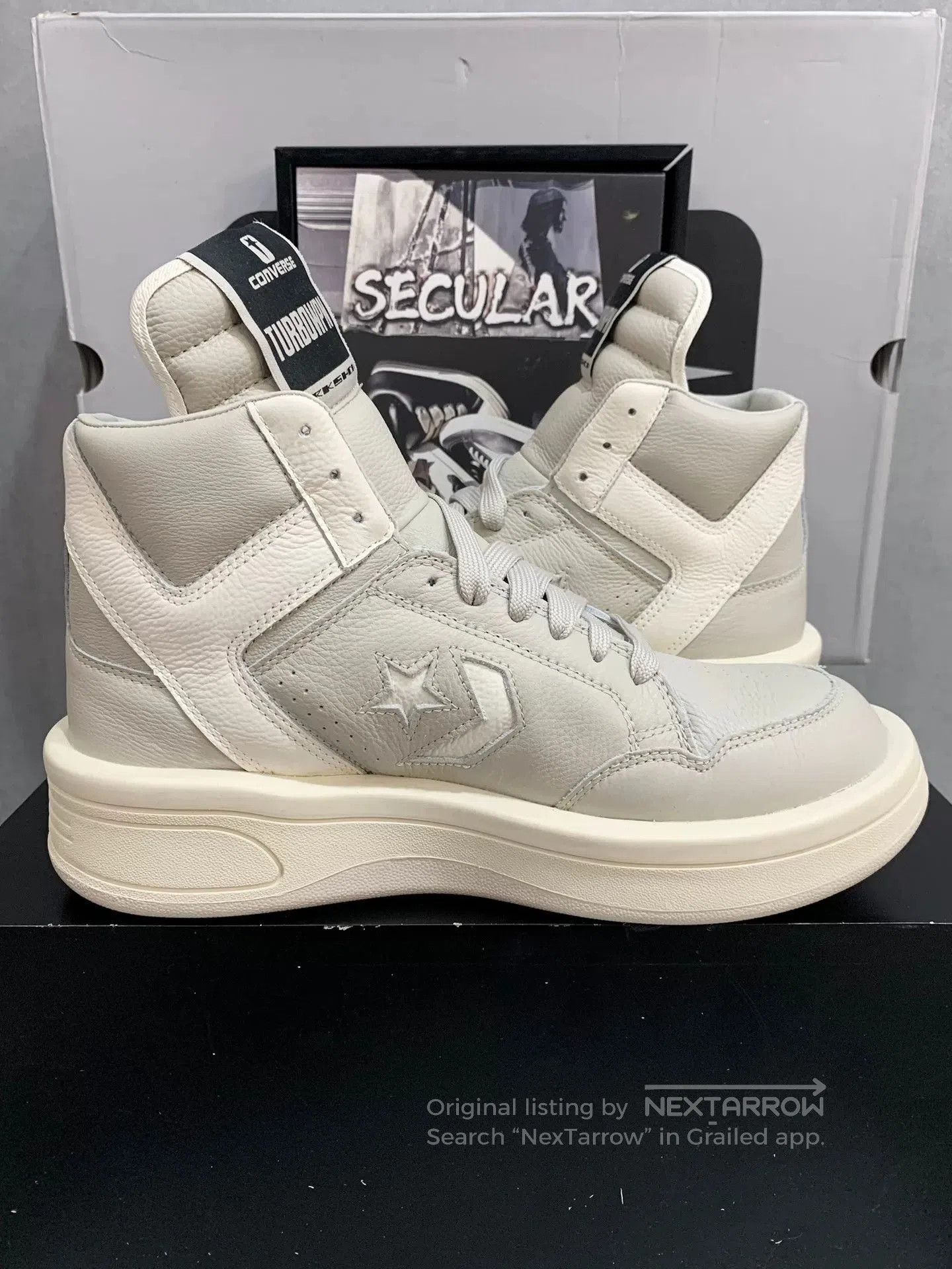 Rick Owens Drkshdw DRKSHDW x Converse TURBOWPN Mid. Size US 5 / EU 37 - 5 Thumbnail
