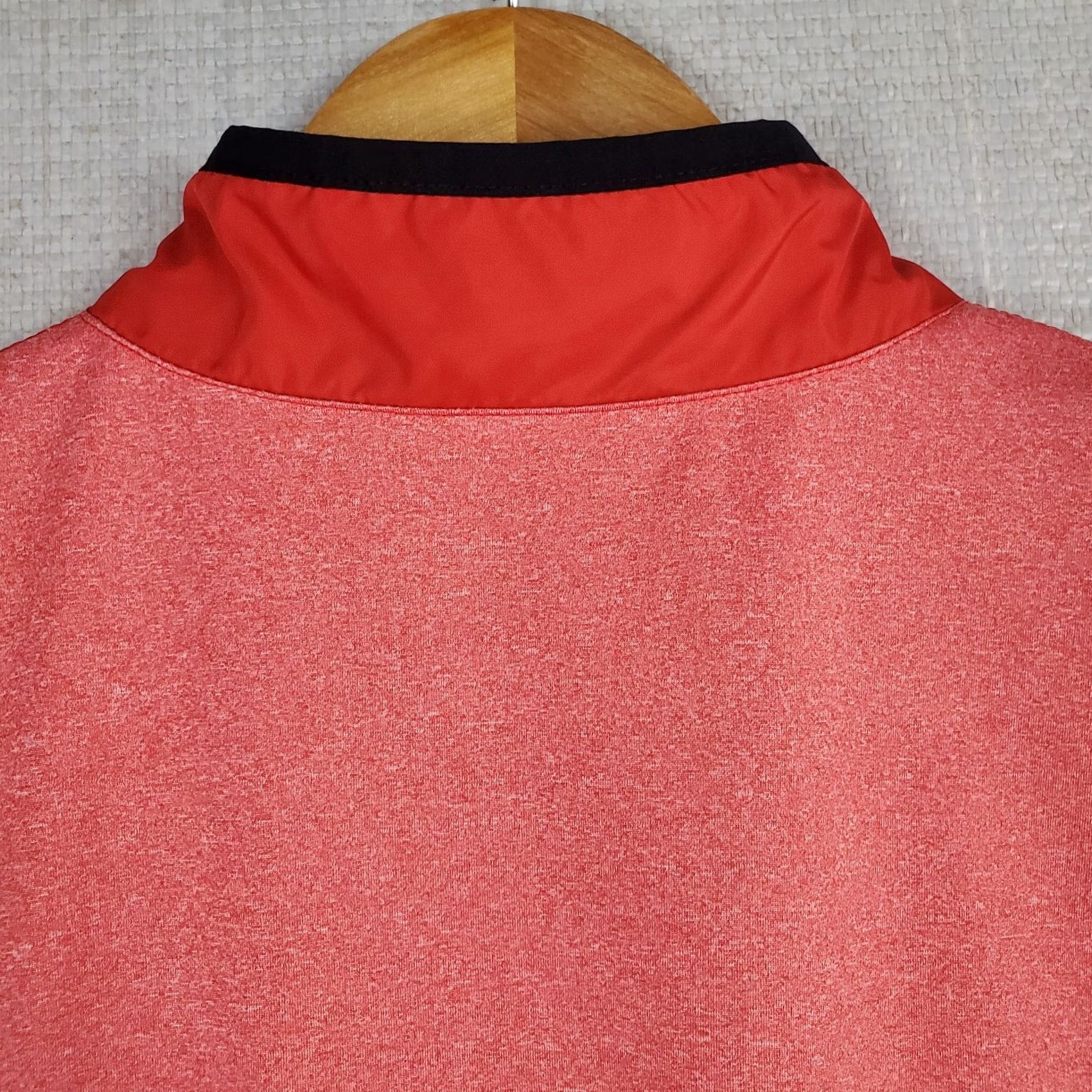 Nike Nike Golf Jacket Windbreaker 1/2 Zip Hardshell Arcadia Bluffs Mens Medium Red Size US M / EU 48-50 / 2 - 7 Thumbnail