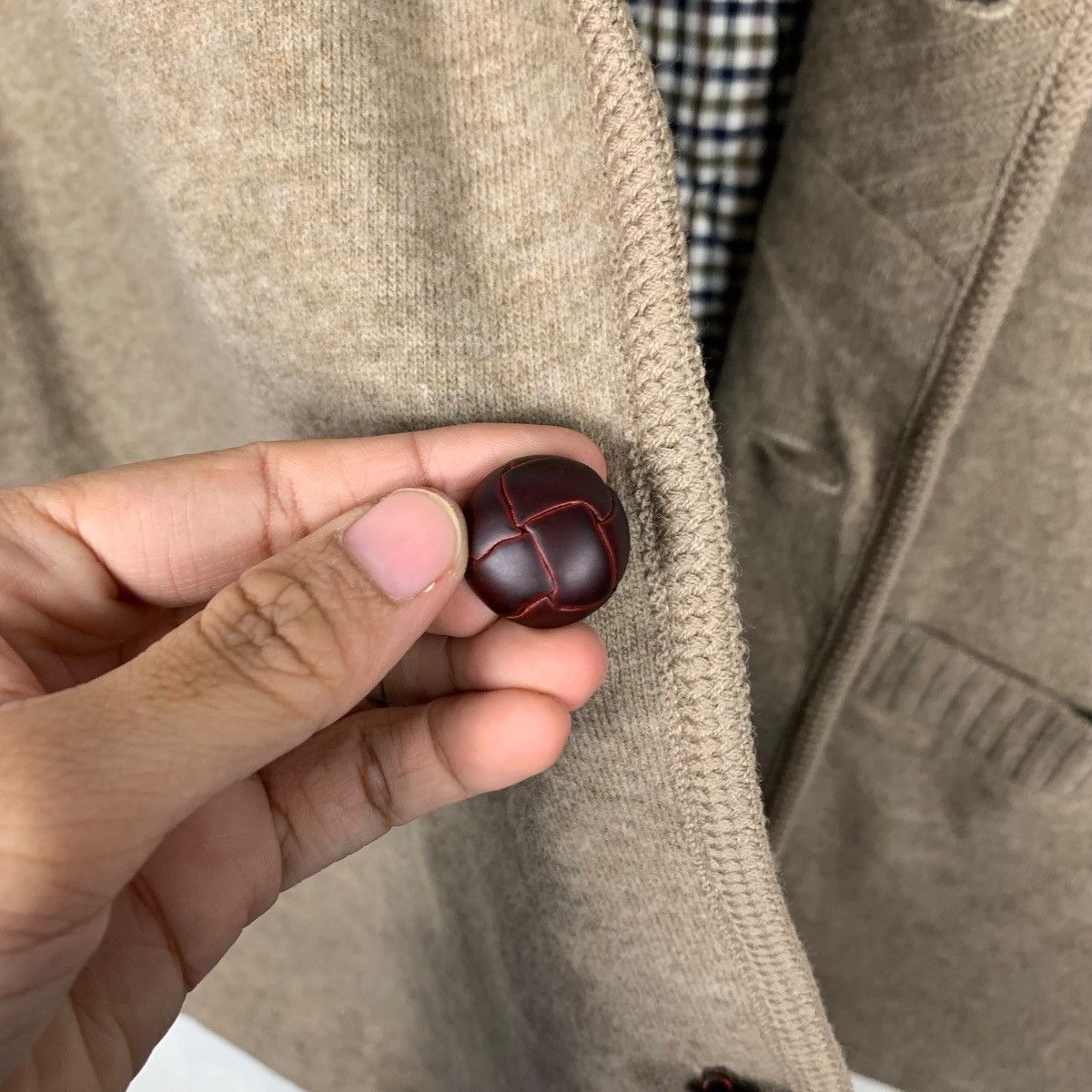 Aquascutum AQUASCUTUM Made in Japan Wool Button Vest #2074-C90 Size US L / EU 52-54 / 3 - 13 Thumbnail