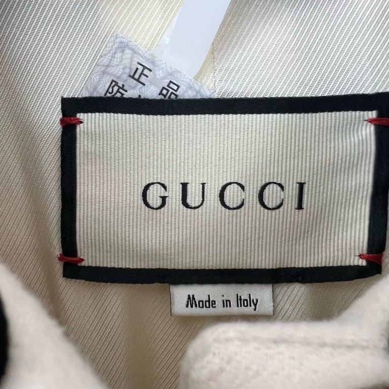 Gucci Gucci Classic leopard head button white tweed long coat Size XS / US 0-2 / IT 36-38 - 8 Thumbnail