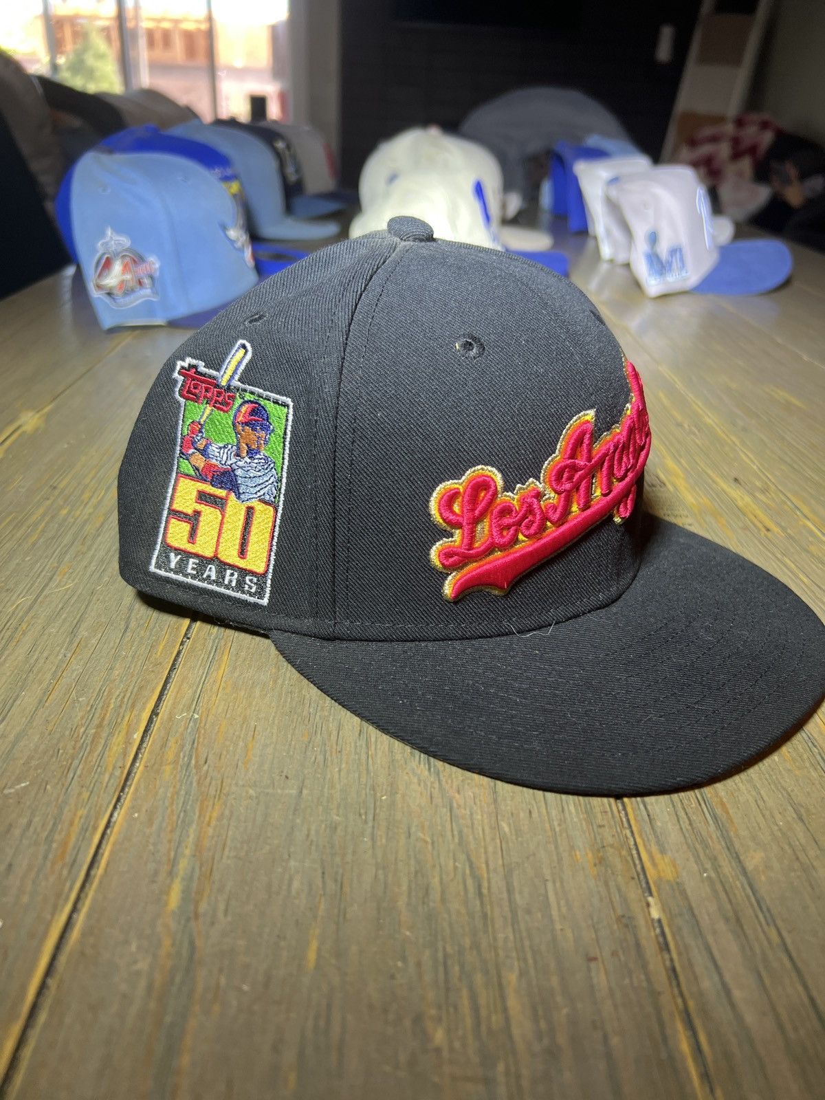 Mitchell & Ness Mitchell & Ness x Topps Los Angeles Fitted Size ONE SIZE - 2 Thumbnail
