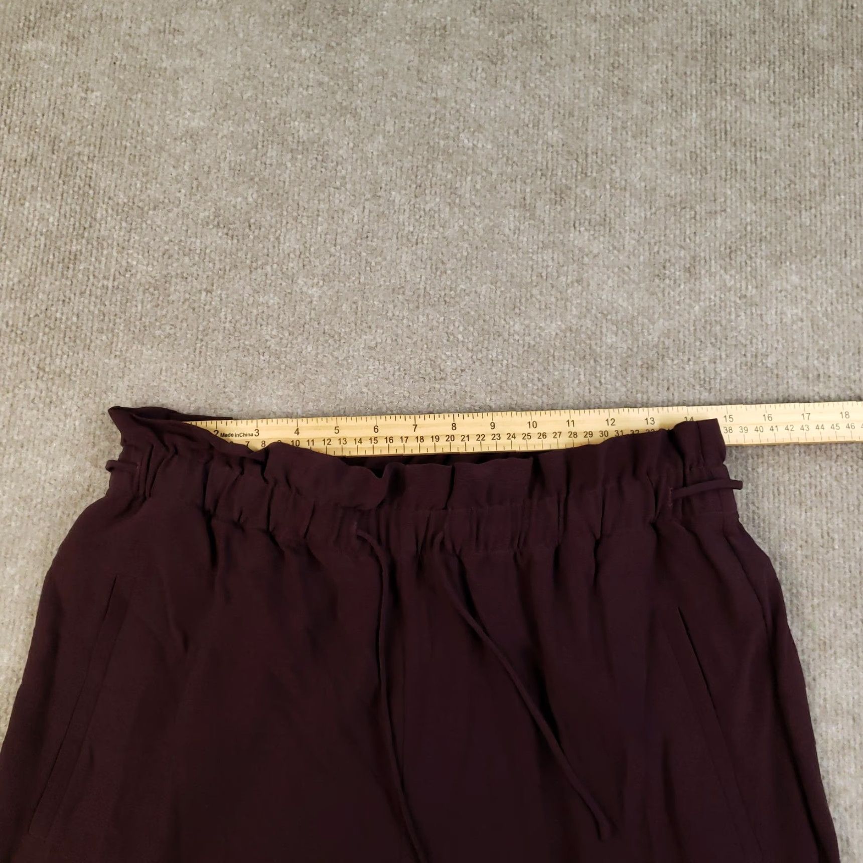 Eileen Fisher Eileen Fisher Straight Pants Womens Small Purple Elastic Waist Ankle Slim Fit Size 28" / US 6 / IT 42 - 5 Thumbnail