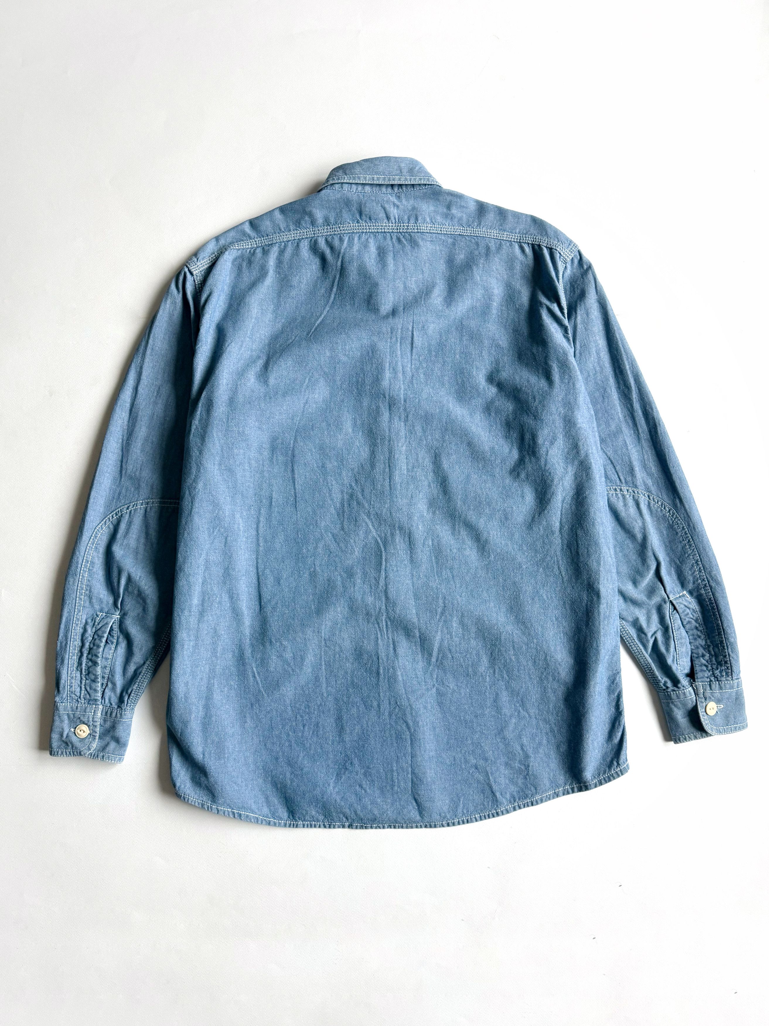 Diesel Men's 90's Diesel Work Wear Denim Shirt (S) Size US S / EU 44-46 / 1 - 2 Thumbnail