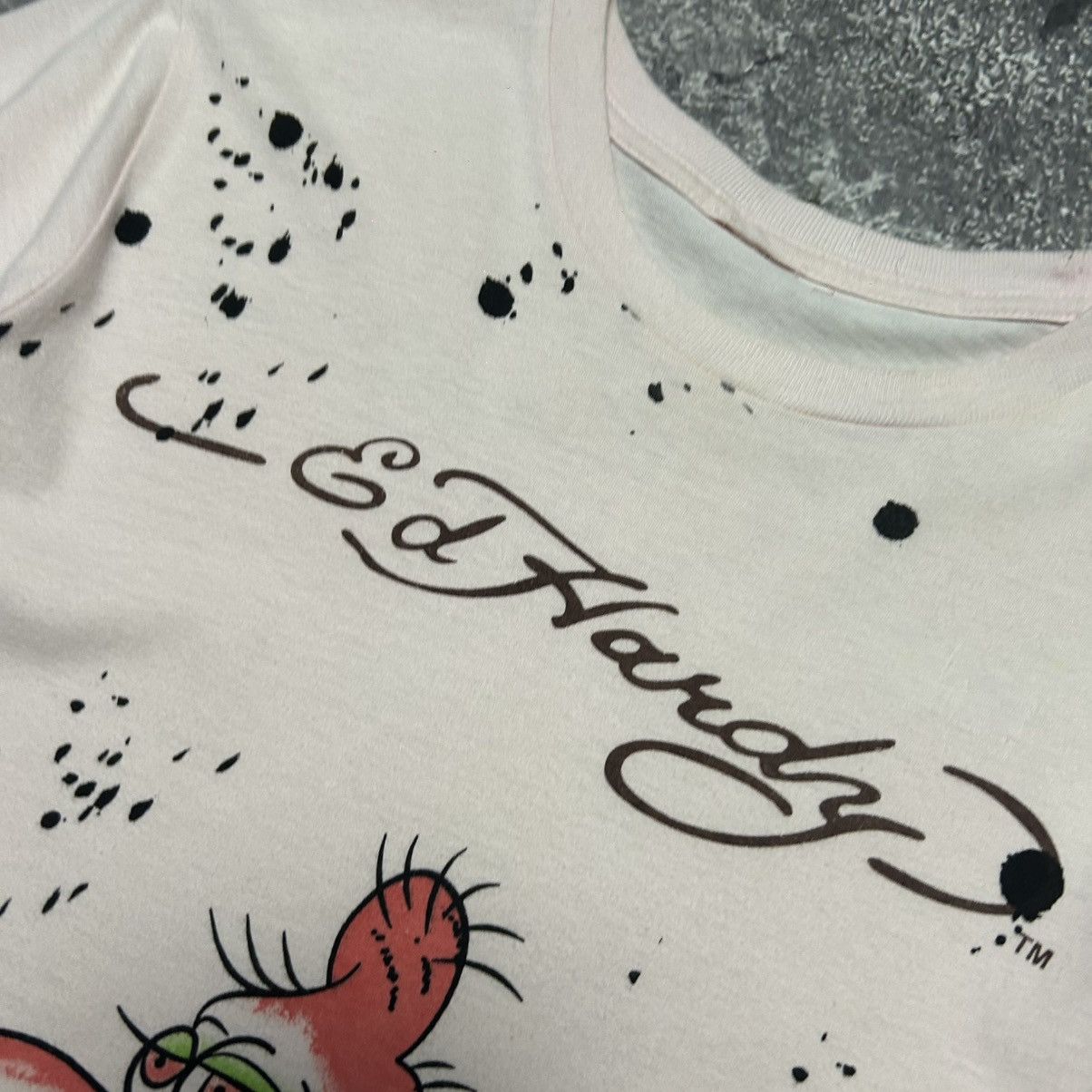 Ed Hardy Vintage Ed Hardy by Christian Audigier y2k big logo tee Size US M / EU 48-50 / 2 - 3 Thumbnail