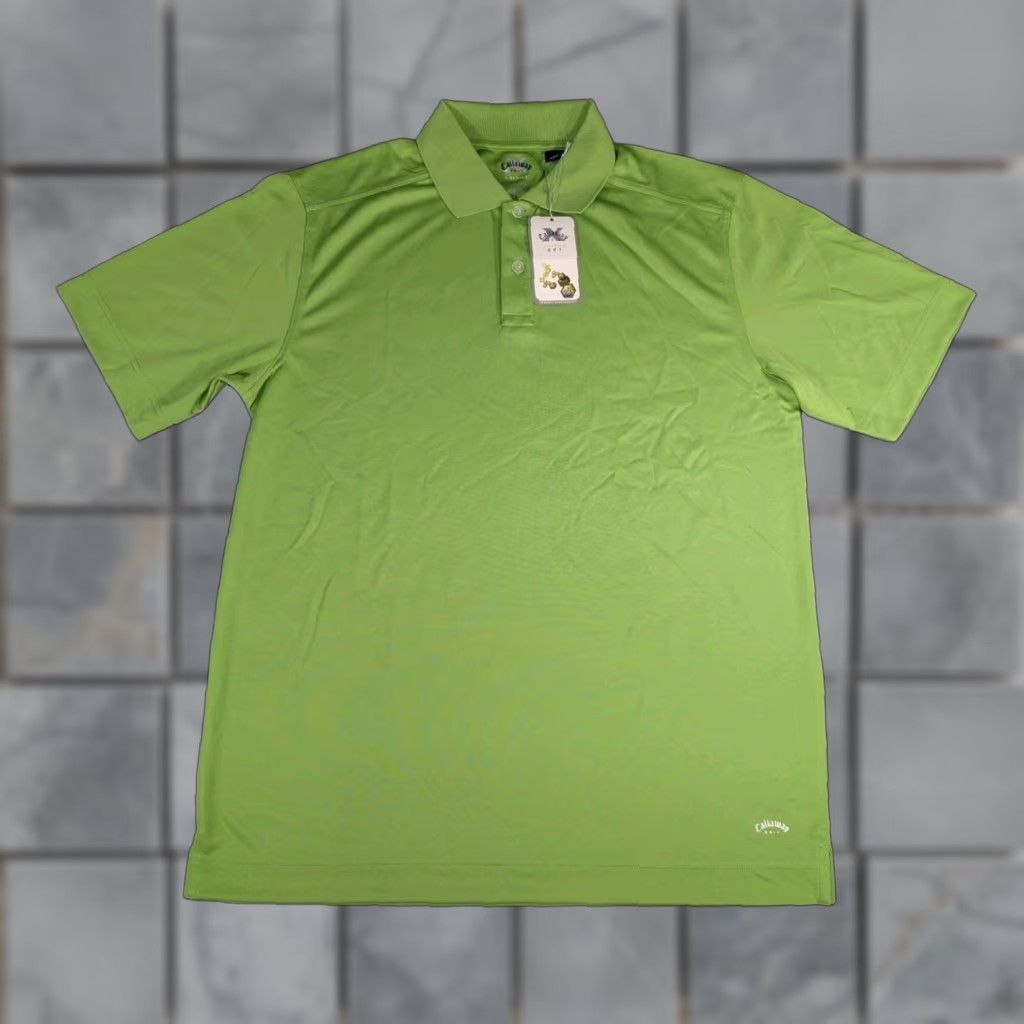 Callaway Callaway Shirt Men L X-Series Dry Polo Green Short Sleeve Collared Breathable Golf Polo Branding Logo Sports Summer Size US M / EU 48-50 / 2 - 1 Thumbnail