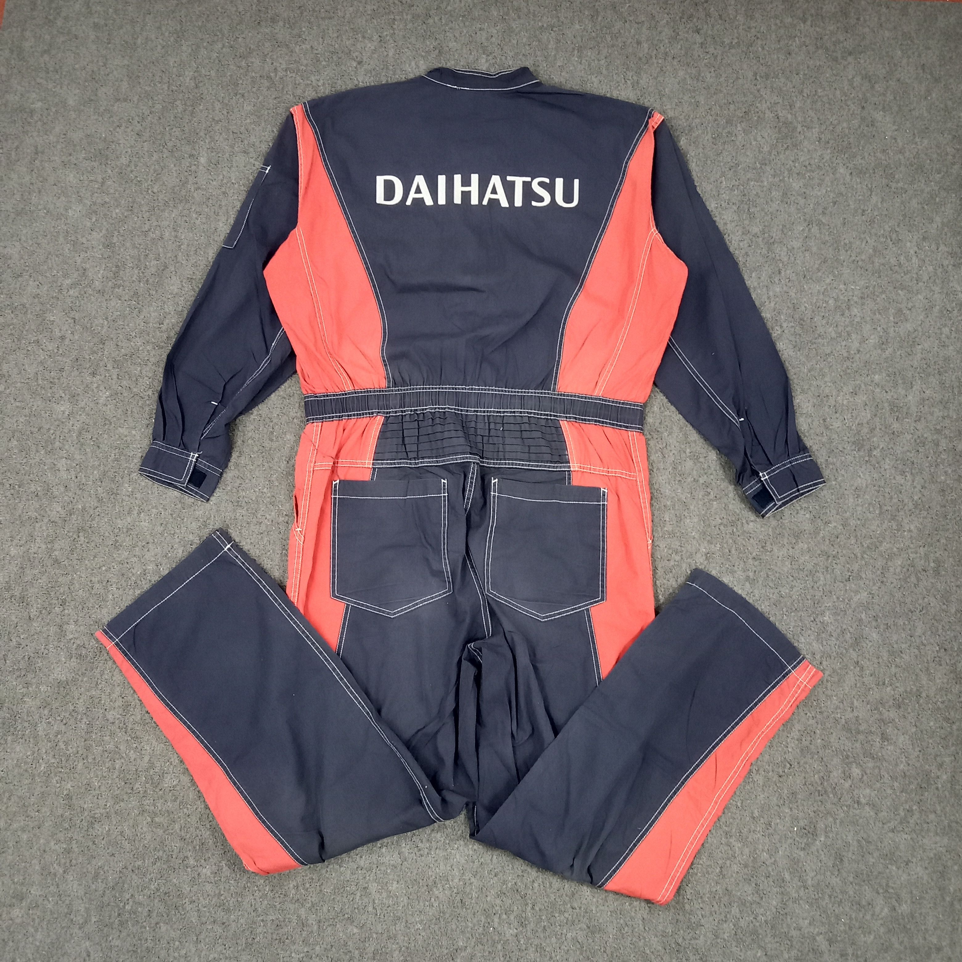 Japanese Brand × Vintage DAIHATSU Japanese Brand Motorsports coverall Jacket Size US L / EU 52-54 / 3 - 1 Thumbnail