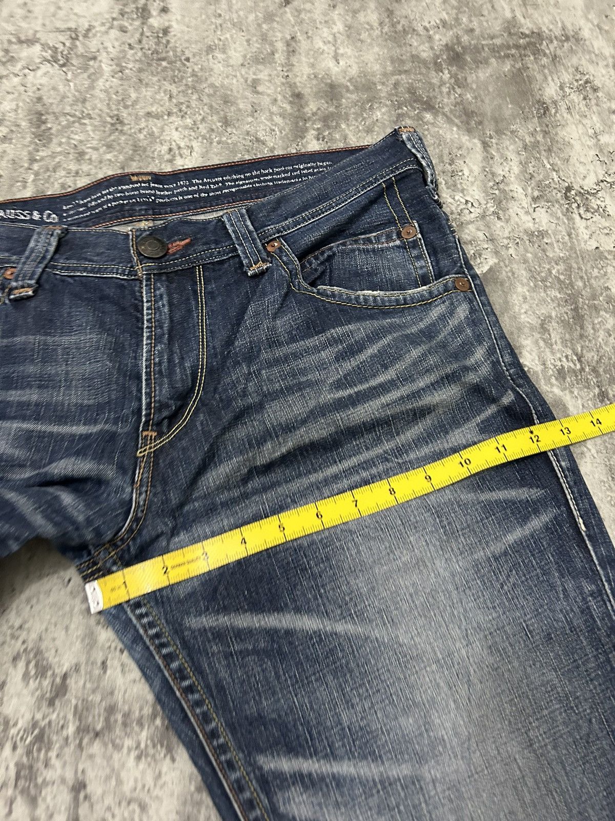 Levi's 90s Levis 507 Vintage Y2K Boot Cut Retro Denim Pants Size US 36 / EU 52 - 21 Thumbnail
