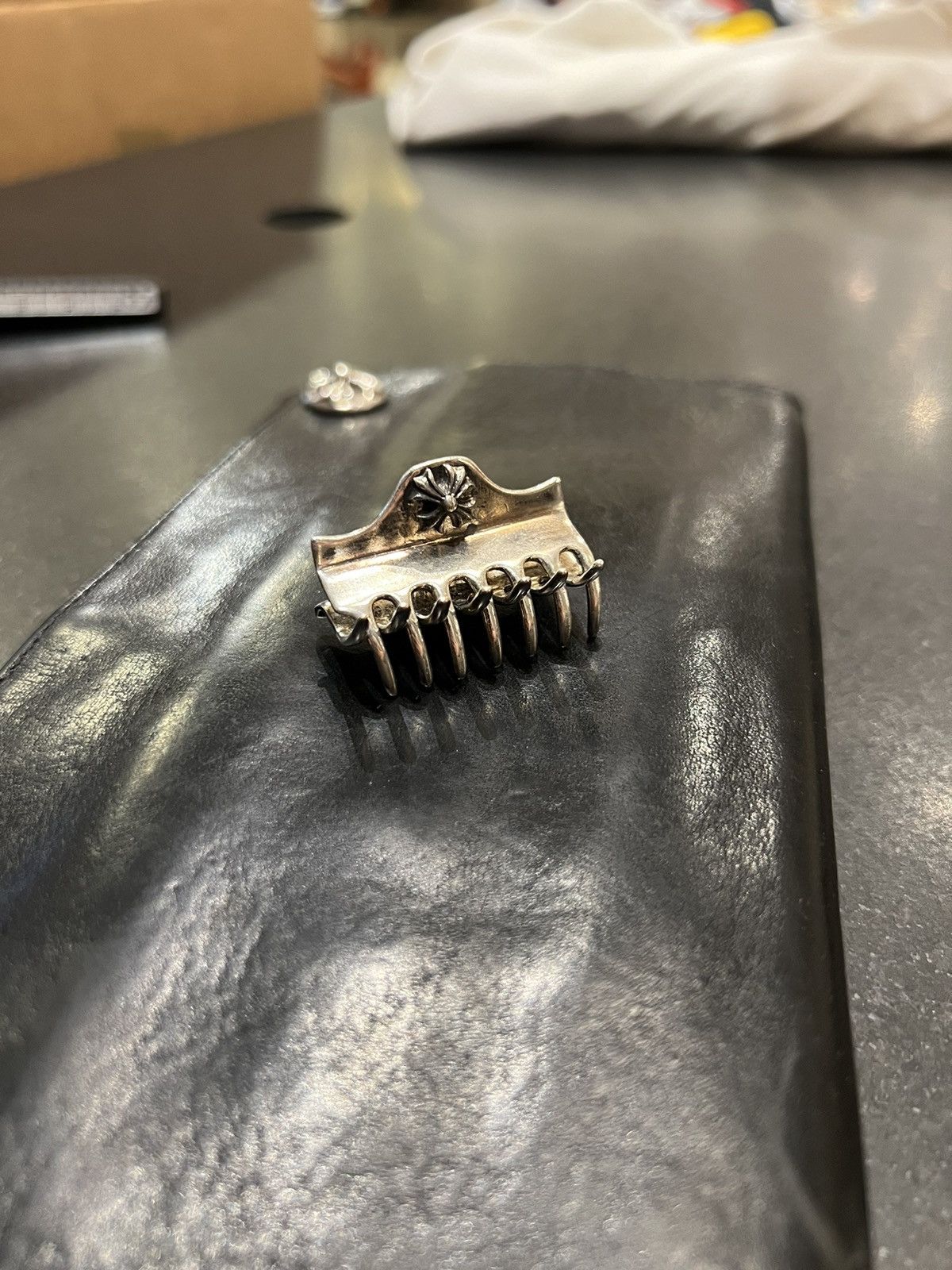 Chrome Hearts Silver Hair Clip