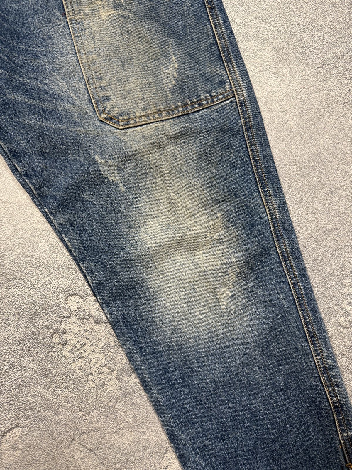 Hysteric Glamour CRAZY VINTAGE JAPAN STYLE JEANS y2k if six was nine style Size US 38 / EU 54 - 7 Thumbnail