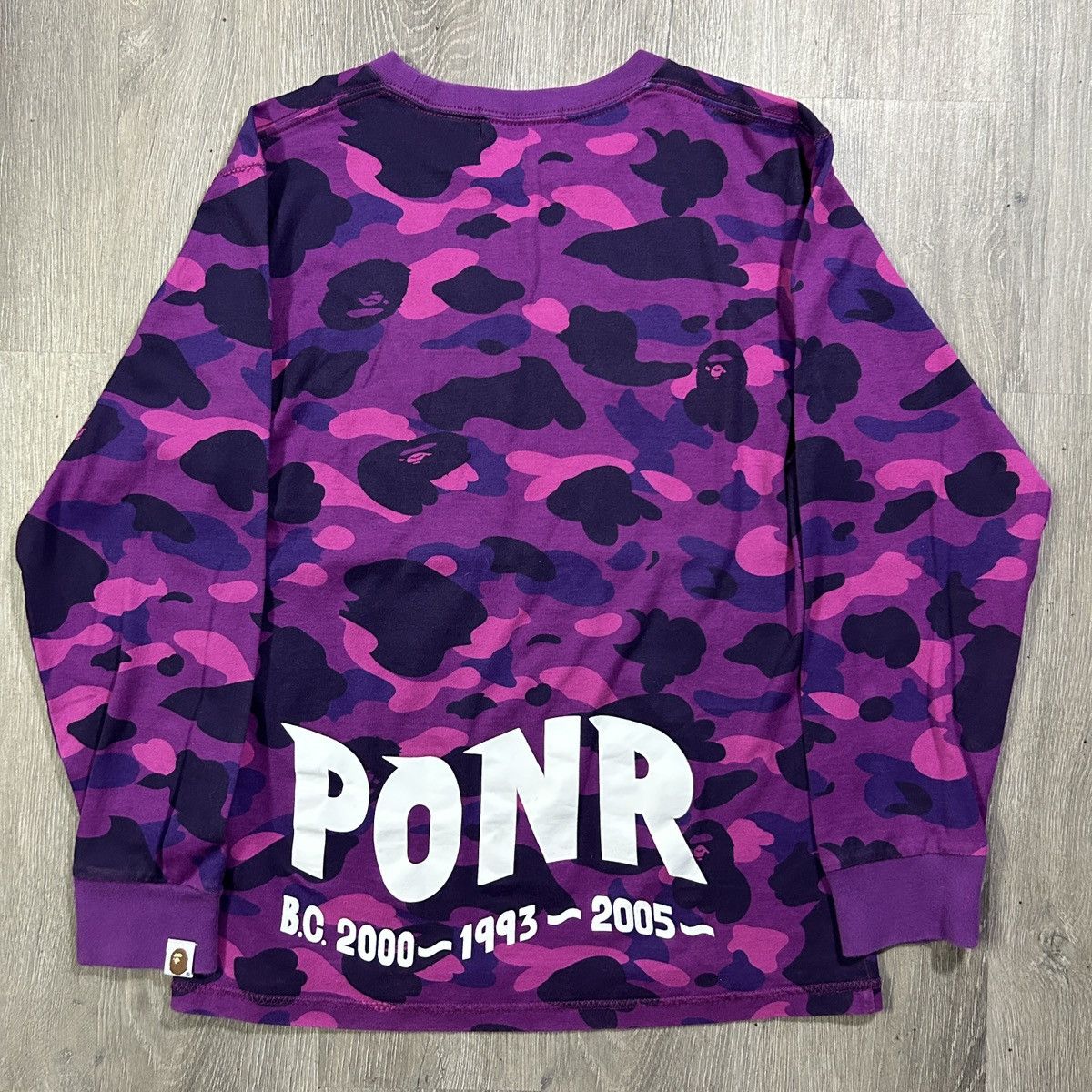 Bape BAPE Long Sleeve T Shirt Size US S / EU 44-46 / 1 - 3 Thumbnail