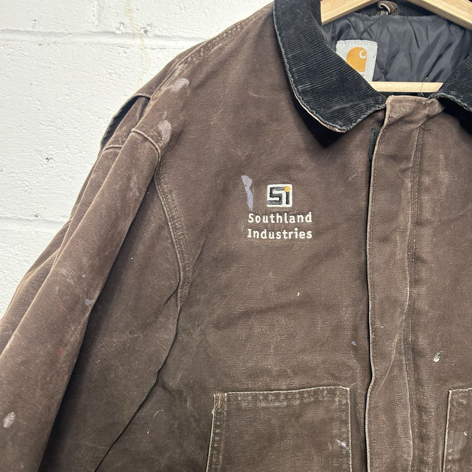 Carhartt Vintage Carhartt Quilted Traditional Jacket “Dark Brown” J22 Size US XL / EU 56 / 4 - 9 Thumbnail