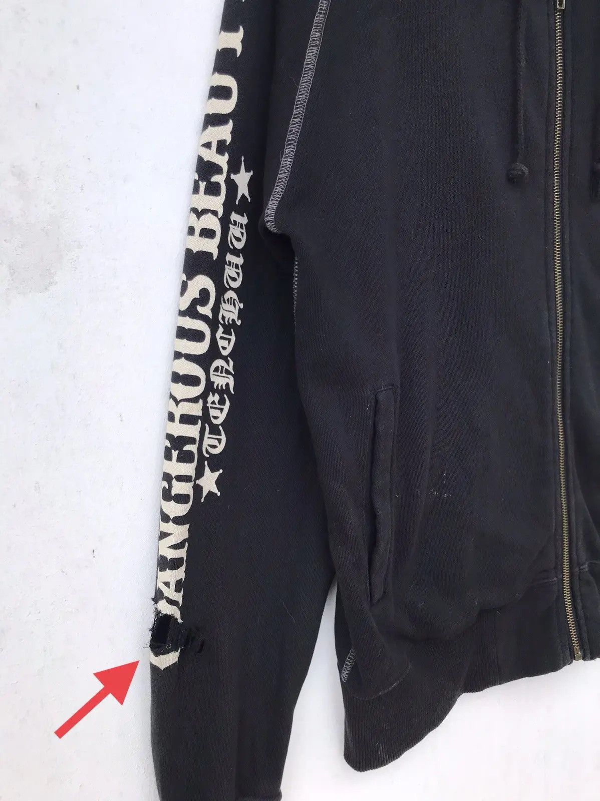 If Six Was Nine Divine Retribution "DANGEROUS BEAUTY" Geisha Samurai Hoodie Size US M / EU 48-50 / 2 - 4 Thumbnail