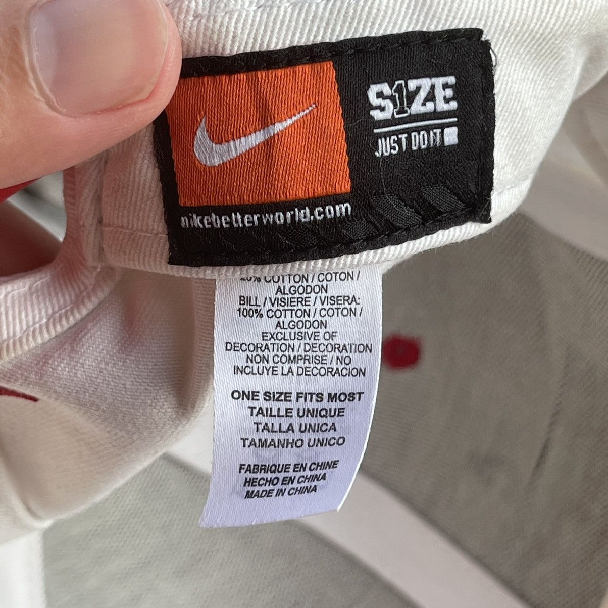Nike Vintage Nike Air Flight Snapback Size ONE SIZE - 3 Thumbnail
