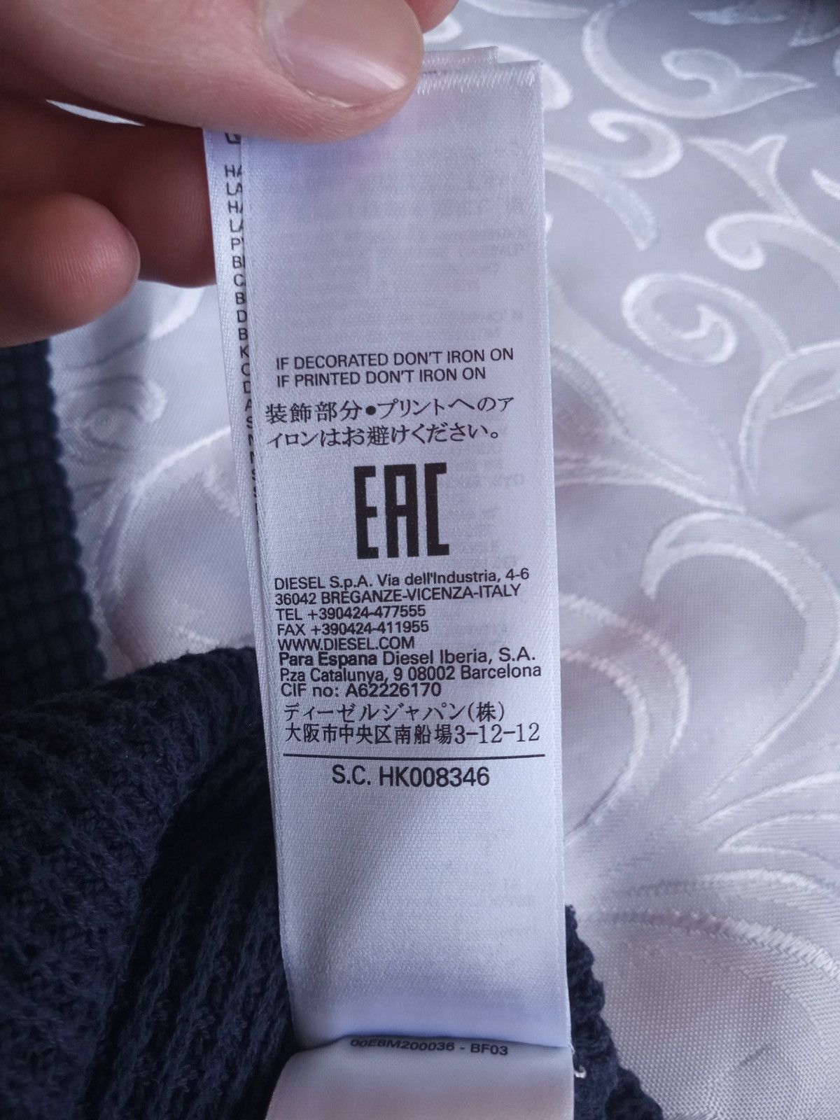 Diesel 💙Sweater Diesel💙 + a little surprise) Size US L / EU 52-54 / 3 - 6 Thumbnail