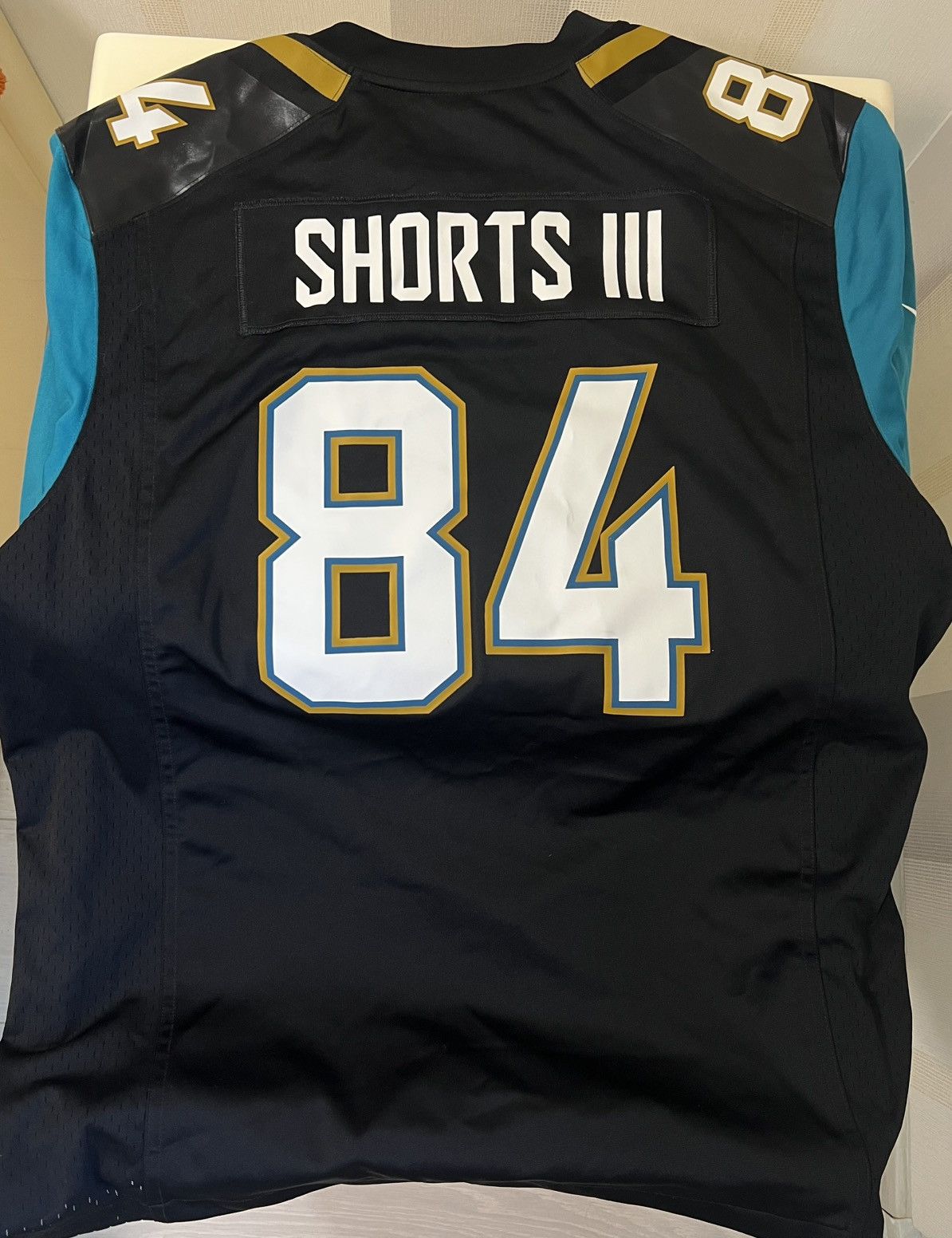 NFL × Nike × Vintage Retro NFL Jacksonville Jaguars#84 Size US XL / EU 56 / 4 - 6 Thumbnail