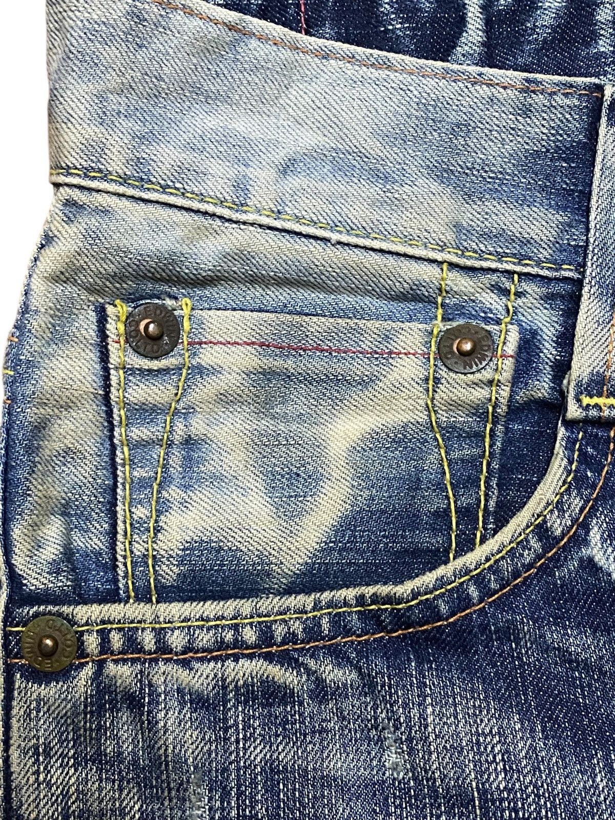 Edwin Vintage Japanese Brand Edwin 503 Rusty Little Bootcut Jeans Size US 32 / EU 48 - 10 Thumbnail