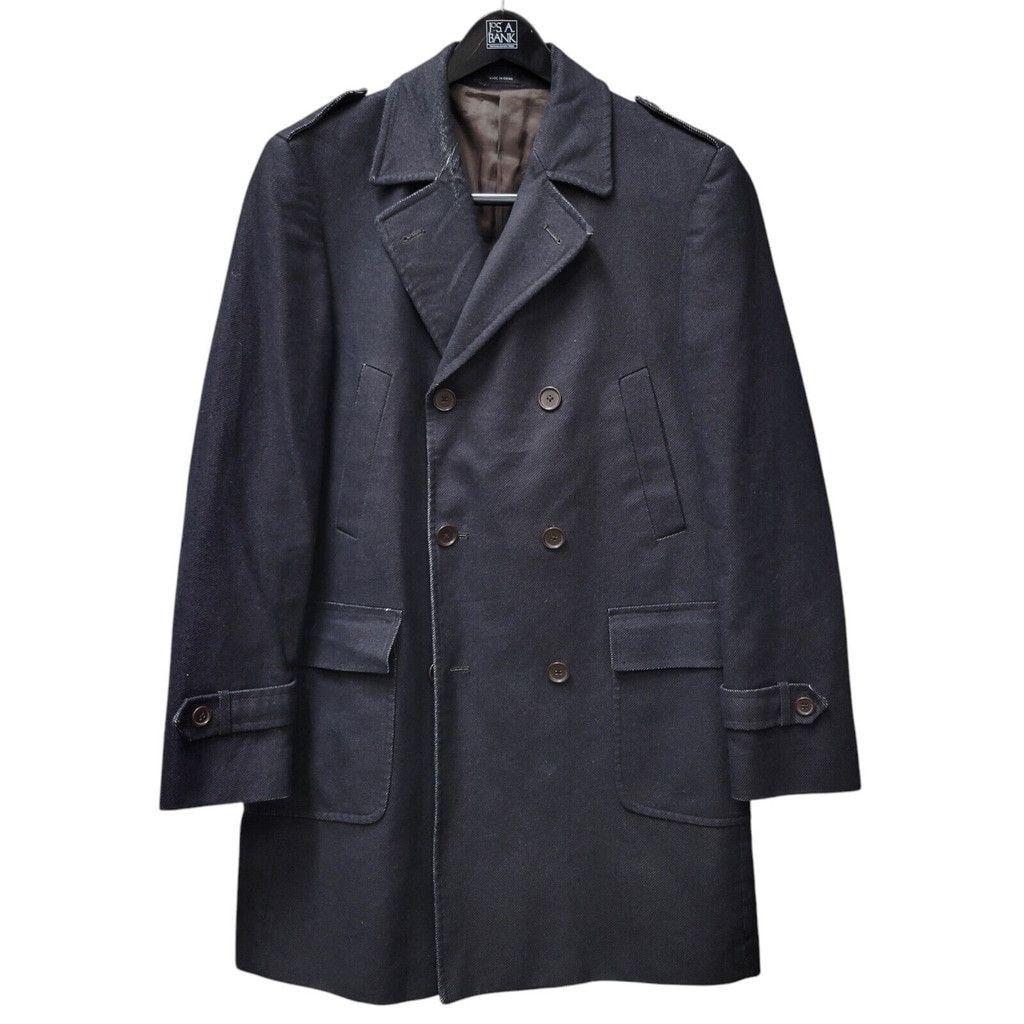 John Varvatos John Varvatos Double Breast Overcoat RN51711. Size 42L Size US L / EU 52-54 / 3 - 1 Thumbnail