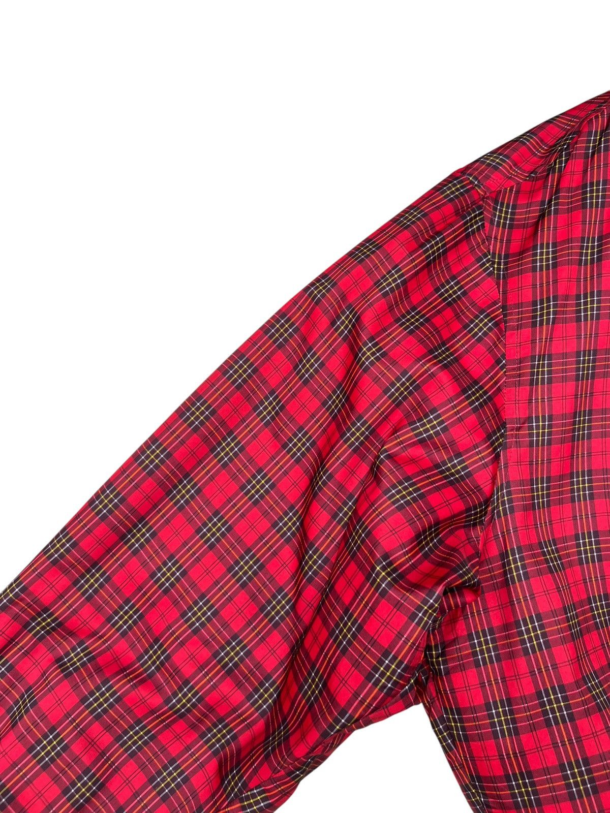 Mila Schon Vintage 80s 90s Mila Schon Red Tartan Bomber Jacket Size US XL / EU 56 / 4 - 13 Thumbnail