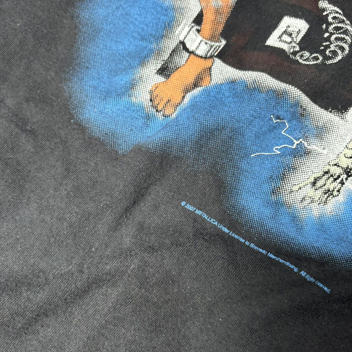 Metallica Vintage Metallica tee Ride The Lightning T-Shirt Size US L / EU 52-54 / 3 - 3 Thumbnail