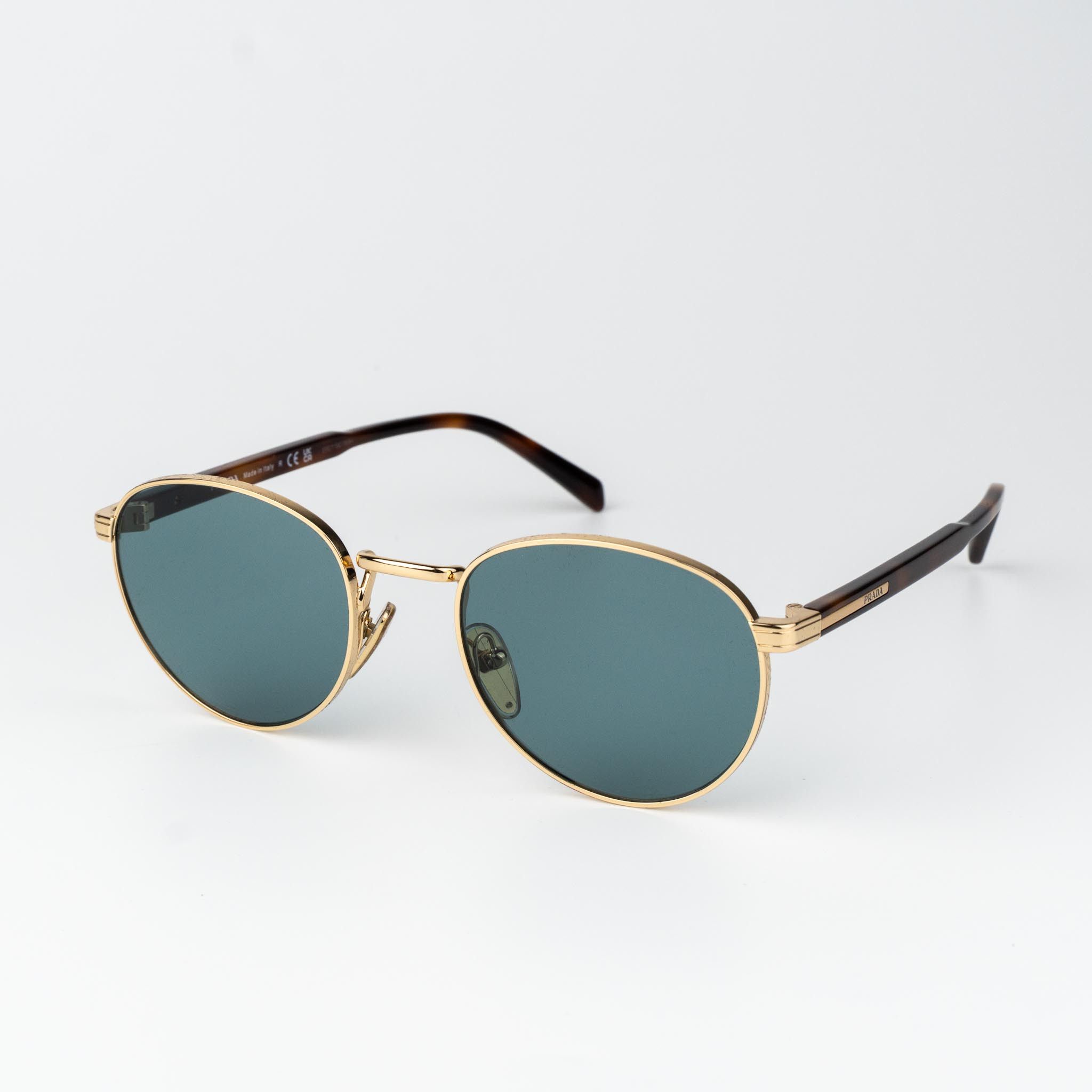 Prada Prada Women Sunglasses Round PRB51S 5AK40K NEW AUTHENTIC Size ONE SIZE - 3 Thumbnail