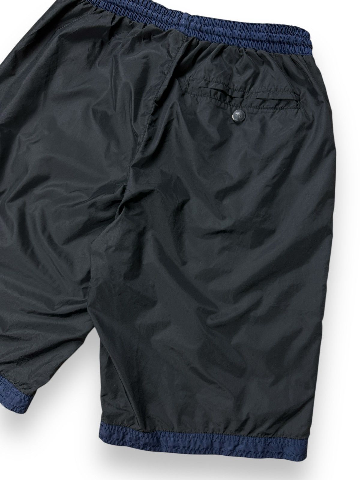 Nike × Vintage Vintage Y2K Nike Big Logo Full Zip Nylon Shorts Size US 32 / EU 48 - 19 Thumbnail