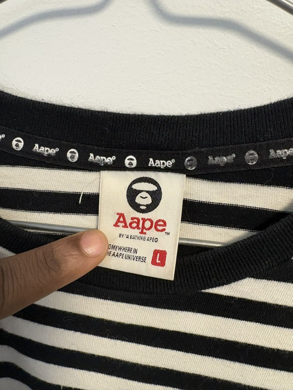 Aape Aape striped Tee Size L Size US L / EU 52-54 / 3 - 4 Thumbnail
