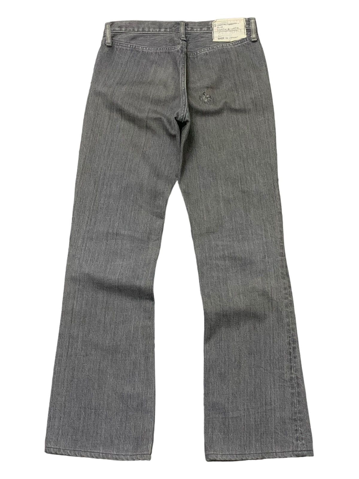 Kapital × Kapital Kountry Kapital Zipang Rat Crash Boro Patchwork Flared Jeans Size US 28 / EU 44 - 2 Thumbnail
