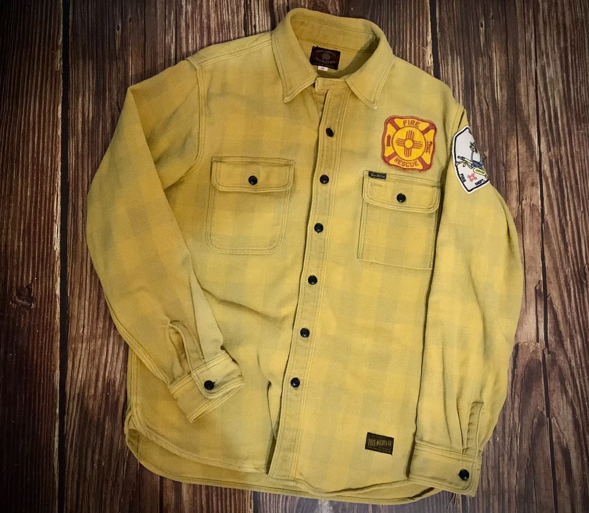 TOYS McCOY Toys McCoy Flannel Shirt Size US M / EU 48-50 / 2 - 1 Thumbnail