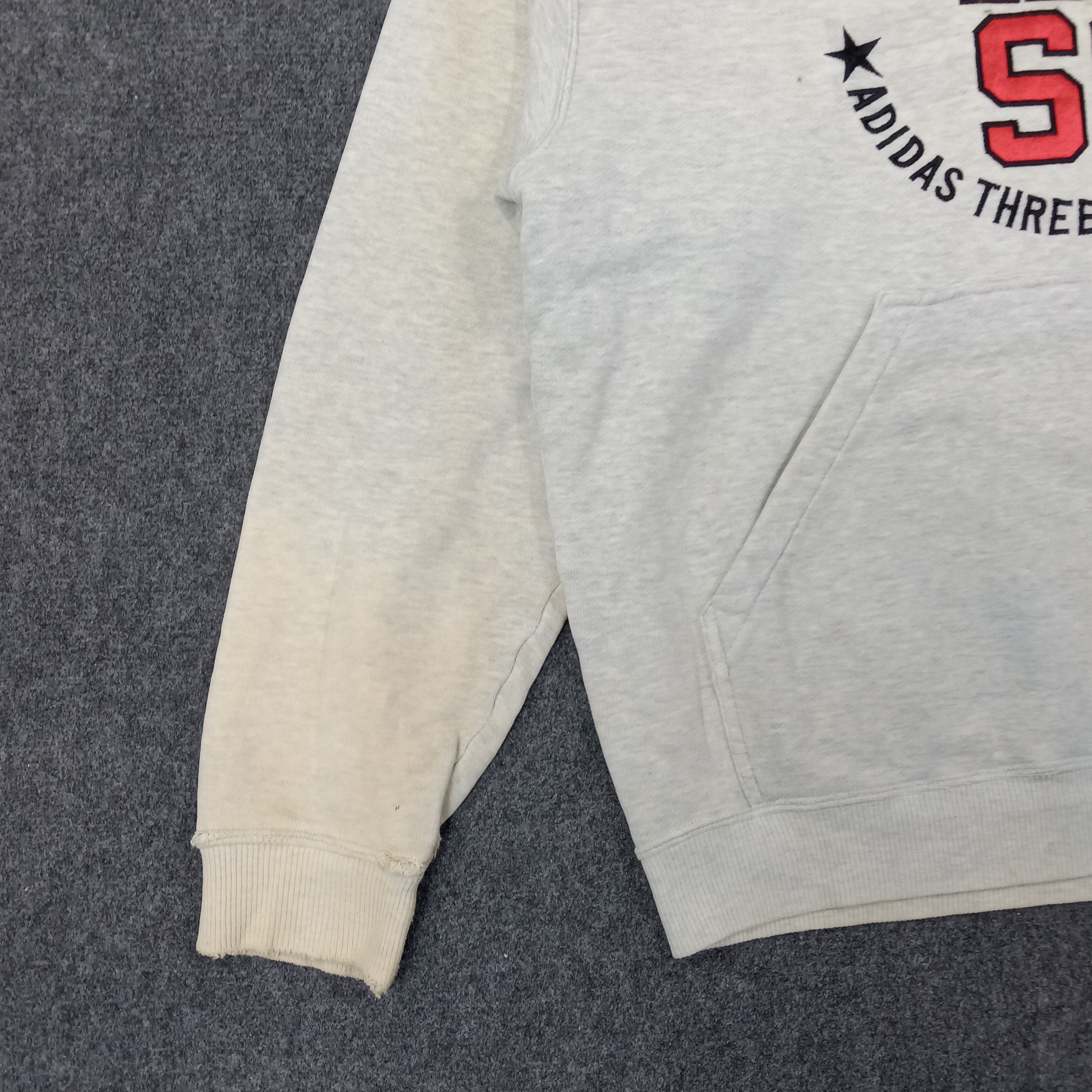Adidas Adidas Three Stripes Club American Sportwear Hoodies C225N15 Size US L / EU 52-54 / 3 - 3 Thumbnail