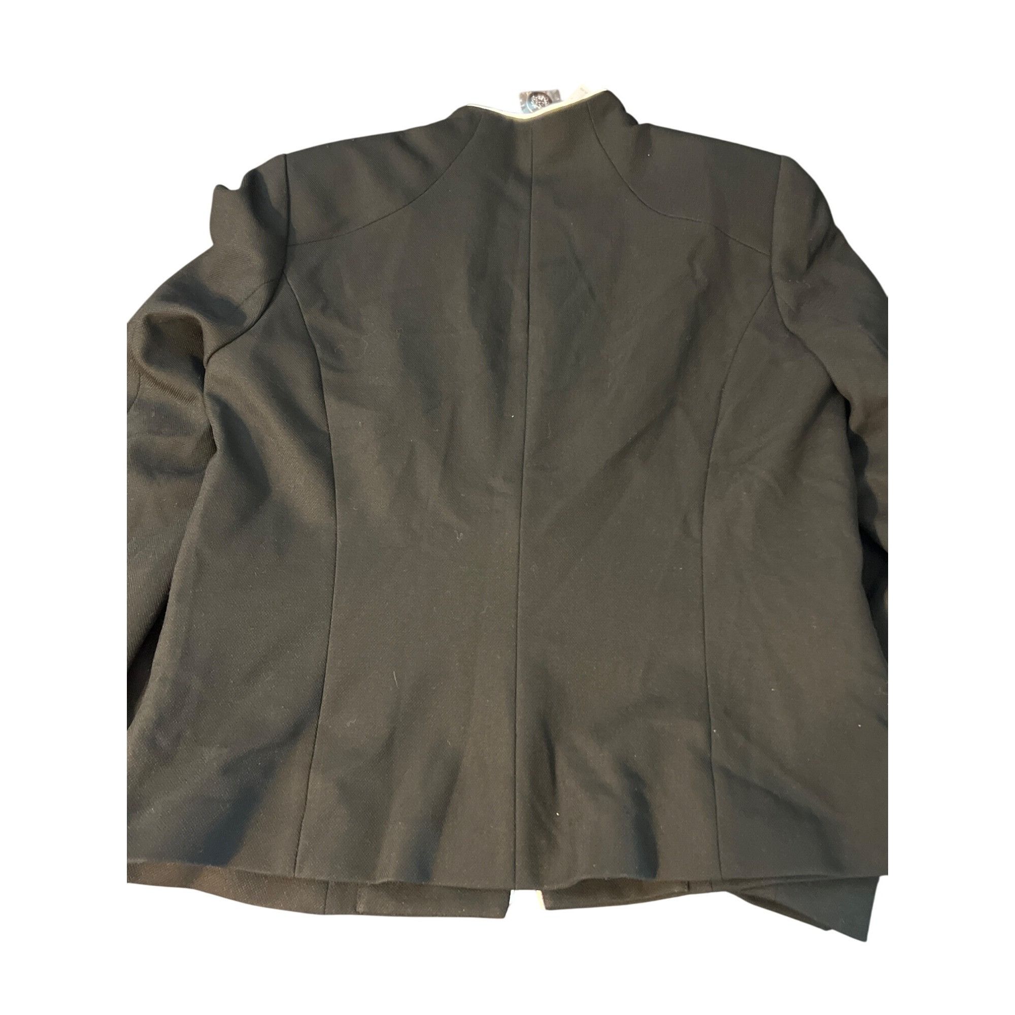 White House Black Market White House Black Market Piped Contrast Blazer Jacket Profes Size XL / US 12-14 / IT 48-50 - 5 Thumbnail
