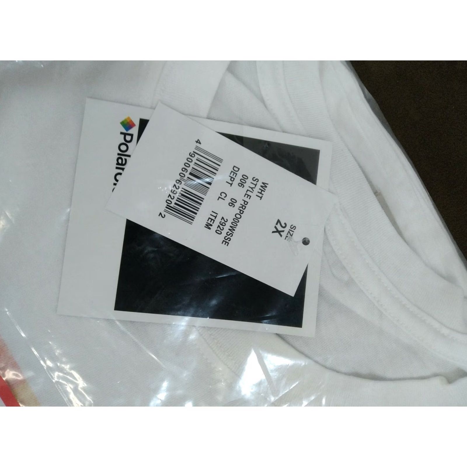 Polaroid T-Shirt Mens 2XL White, Men's (Size Xxl) — image 3 of 3