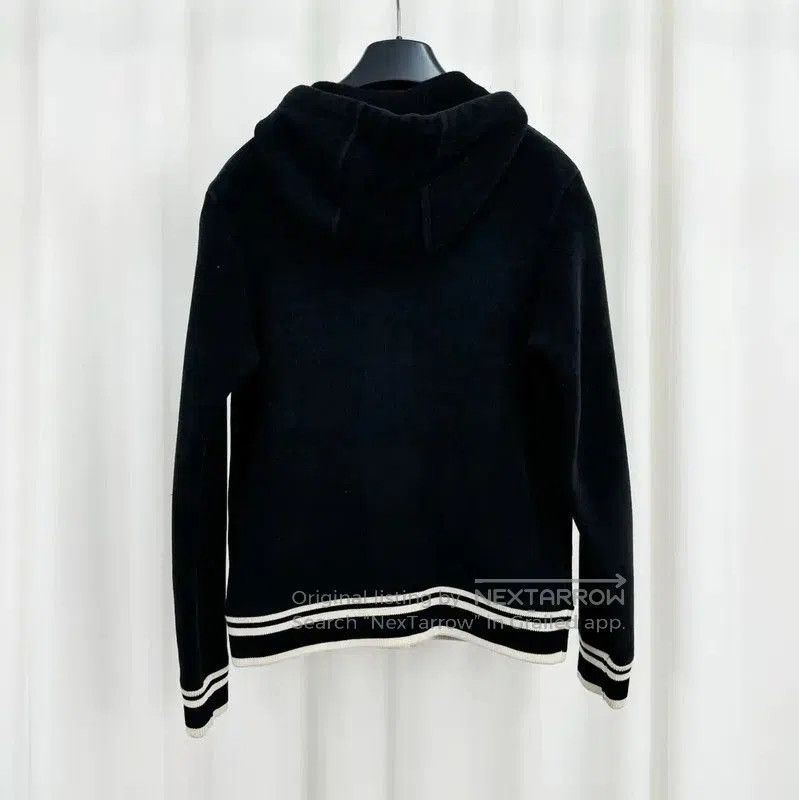 Louis Vuitton Louis Vuitton Black Cotton Blend Embroidered Jacket . Size XS / US 0-2 / IT 36-38 - 2 Thumbnail