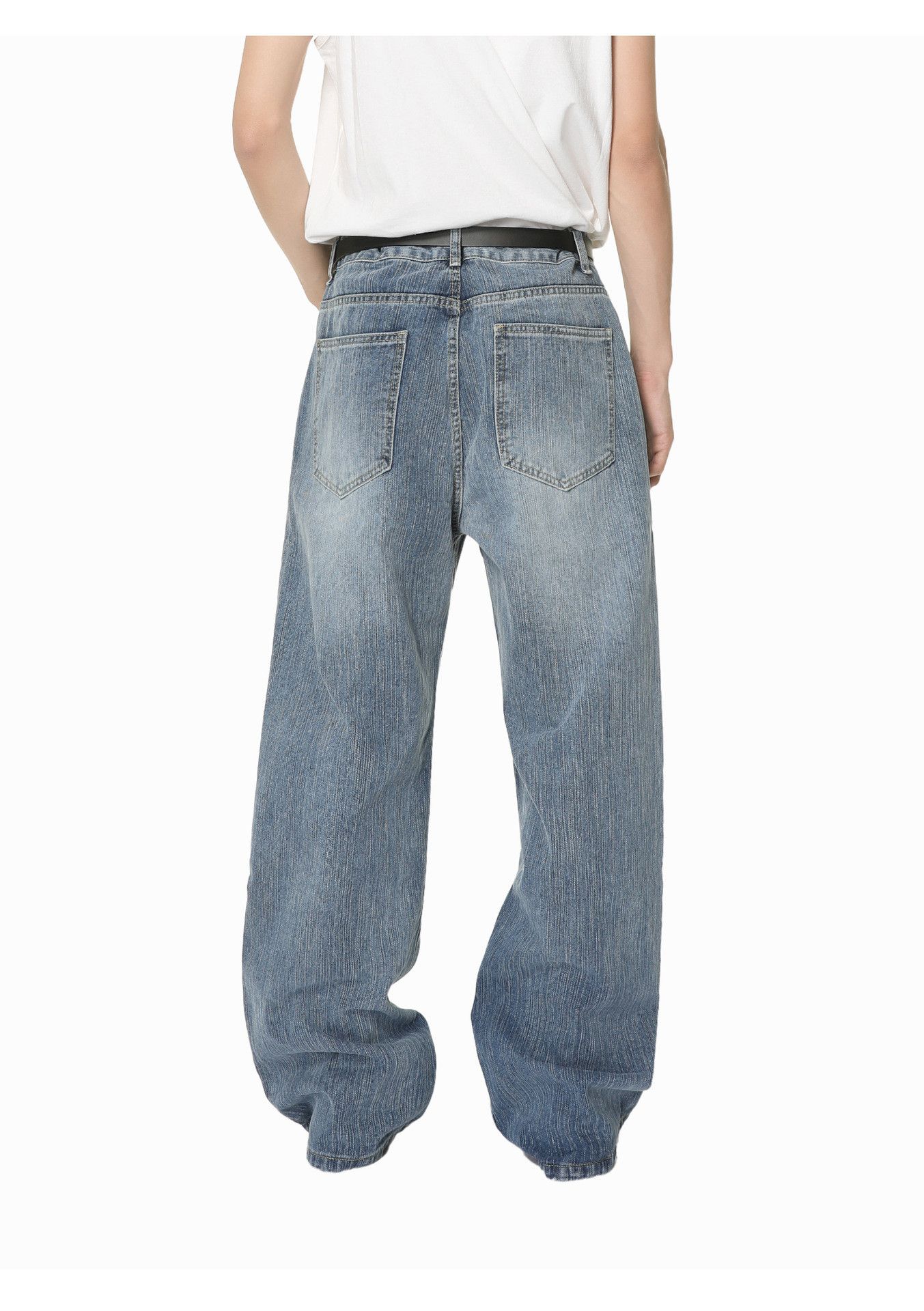 Japanese Brand Japanese retro pocket stylish washed denim jeans Size US 32 / EU 48 - 5 Thumbnail