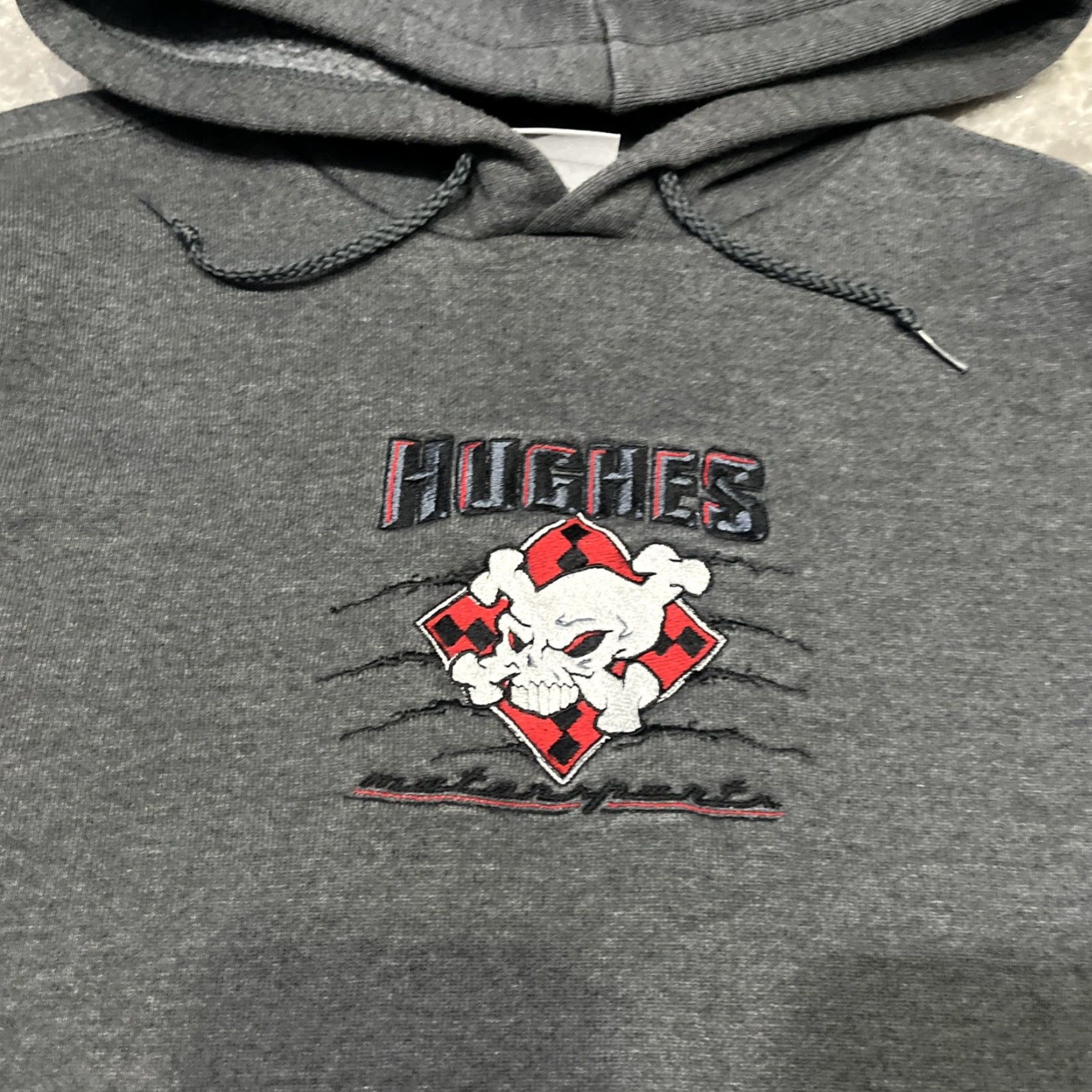 Carhartt VINTAGE Carhartt Hoodie Mens S Pullover Hooded Sweatshirt Gray Hughes Motorsports 14 Size US S / EU 44-46 / 1 - 3 Thumbnail