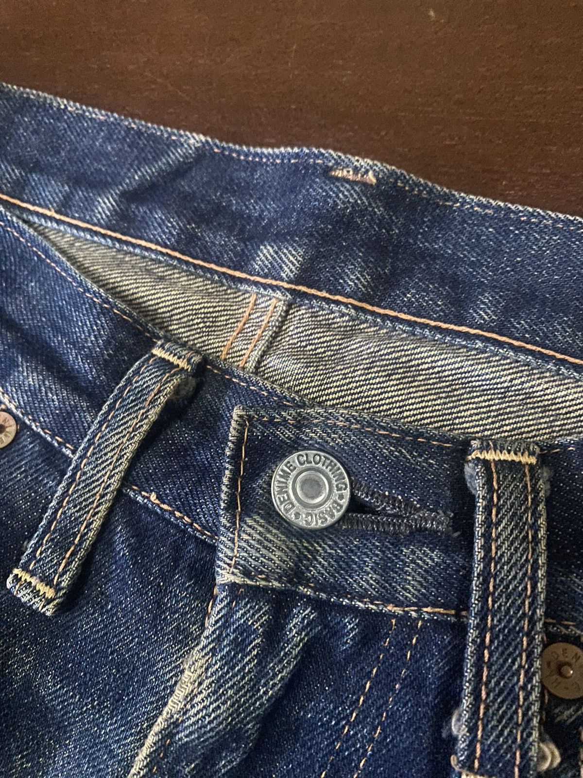 Denime FIRE VINTAGE DENIME JAPAN BRAND FLARE JEANS DISTRESSED RIP Size US 32 / EU 48 - 9 Thumbnail