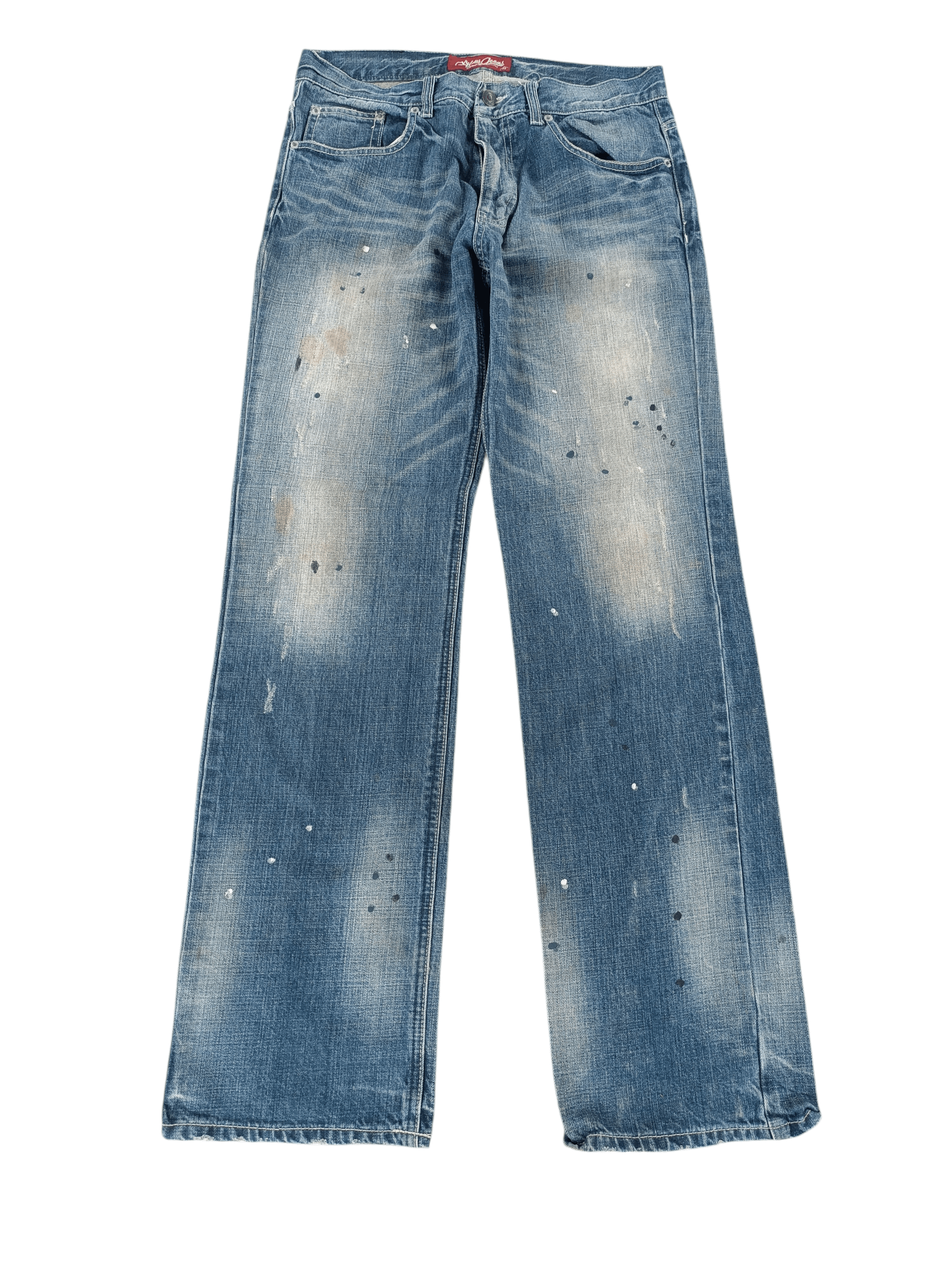 If Six Was Nine × Japanese Brand × Jean 🔥 VTG FLARED 🔥 Japanese Nylaus Rare Design Jeans Size US 30 / EU 46 - 7 Thumbnail
