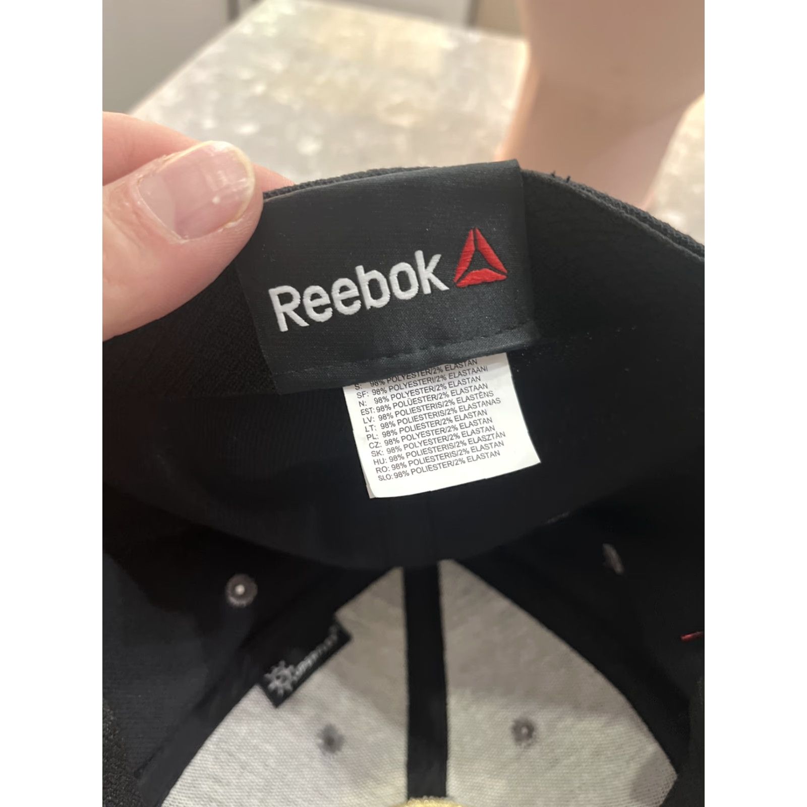 Reebok UFC World Champion Black Gold Reebok MMA Superflex Hat L/XL Size ONE SIZE - 6 Thumbnail