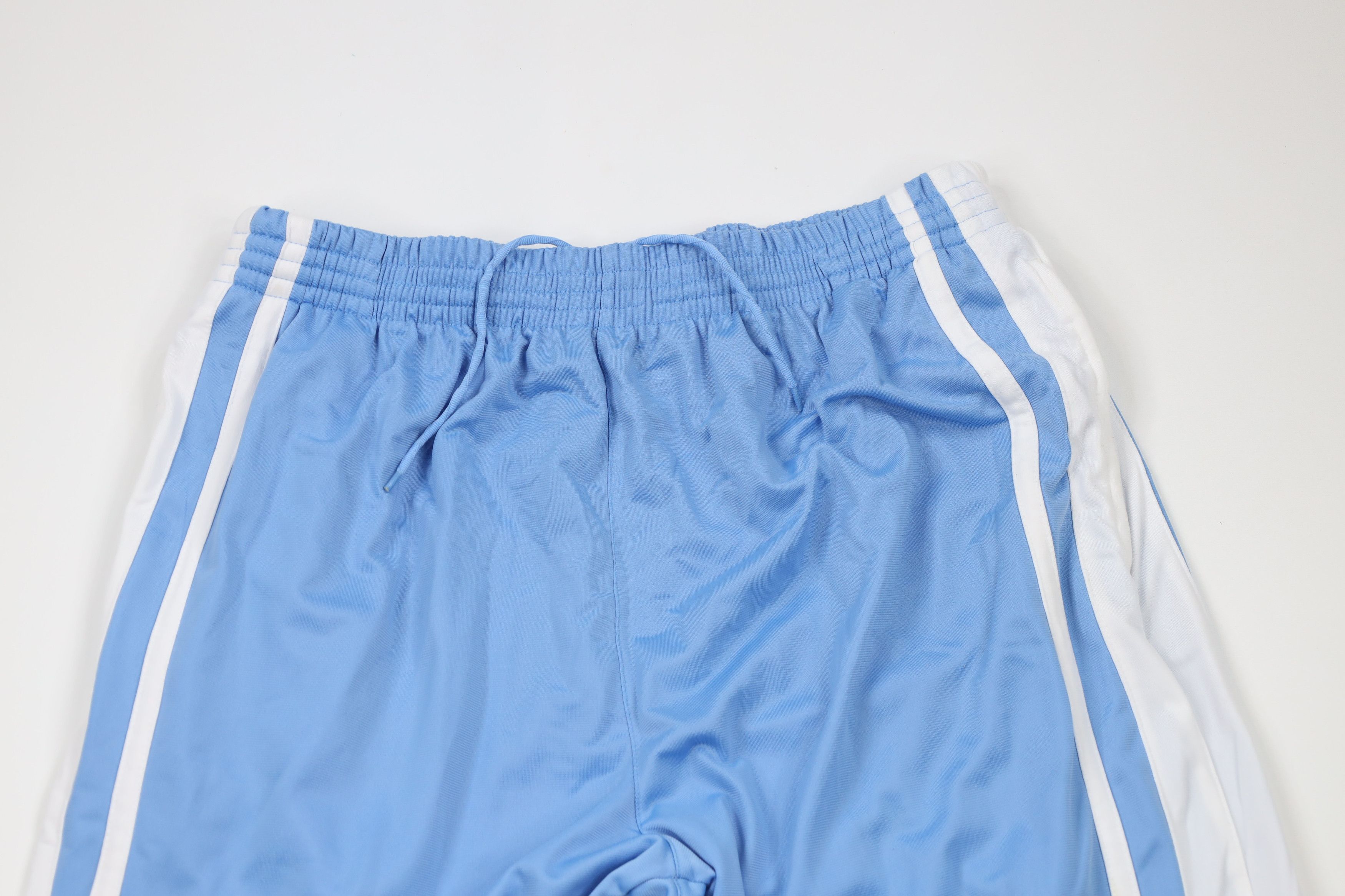 Vintage Vintage 90s Streetwear Wide Leg Sweatpants Carolina Blue Size 36 - 2 Thumbnail
