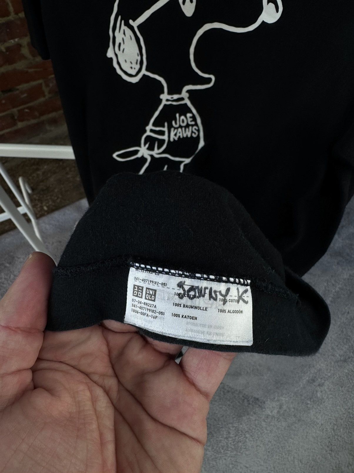 Kaws × Peanuts × Uniqlo Uniqlo x Kaws x Peanuts Snoopy Joe Cool T-Shirt Size US XS / EU 42 / 0 - 14 Thumbnail